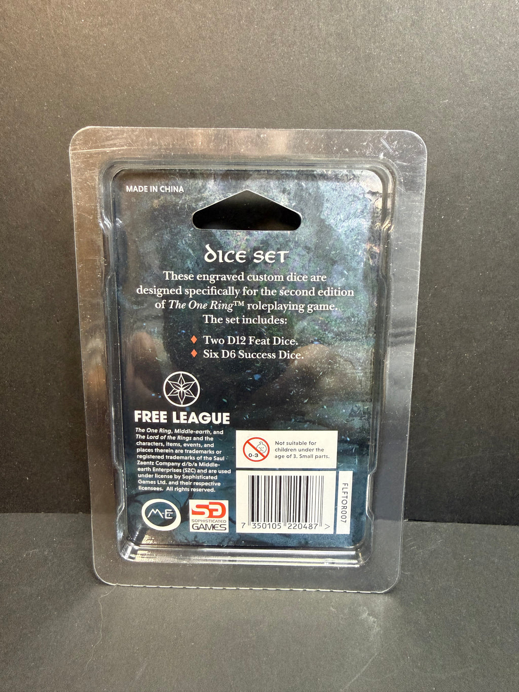 The One Ring: Black Dice Set
