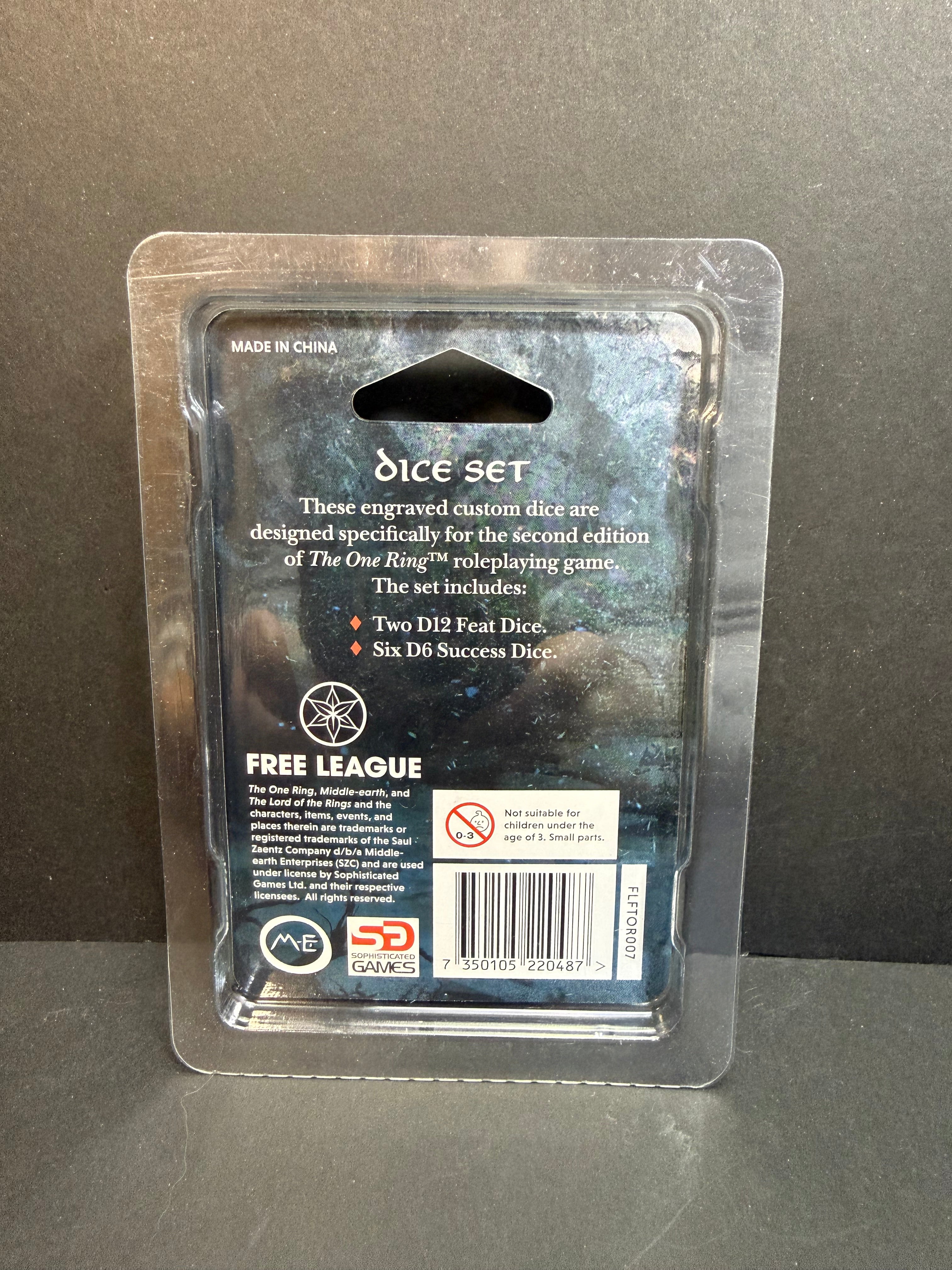 The One Ring: Black Dice Set