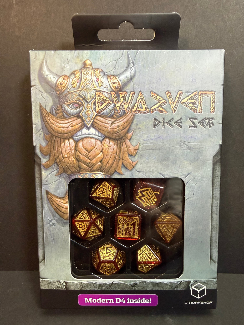 Dwarven Dice Set - Jewels Q-Workshop