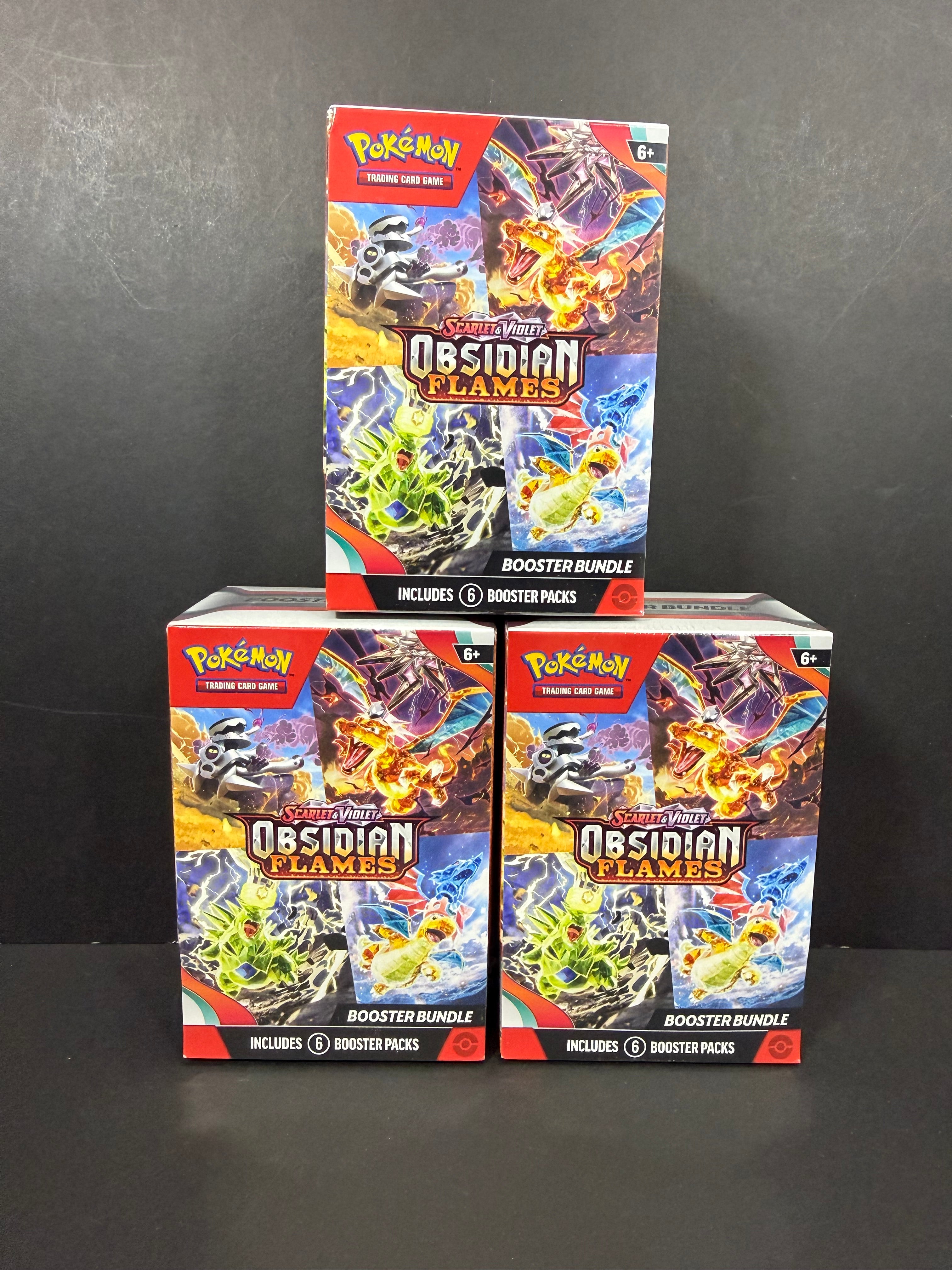 Pokemon Obsidian Flames Booster Bundle (6 Booster Packs)