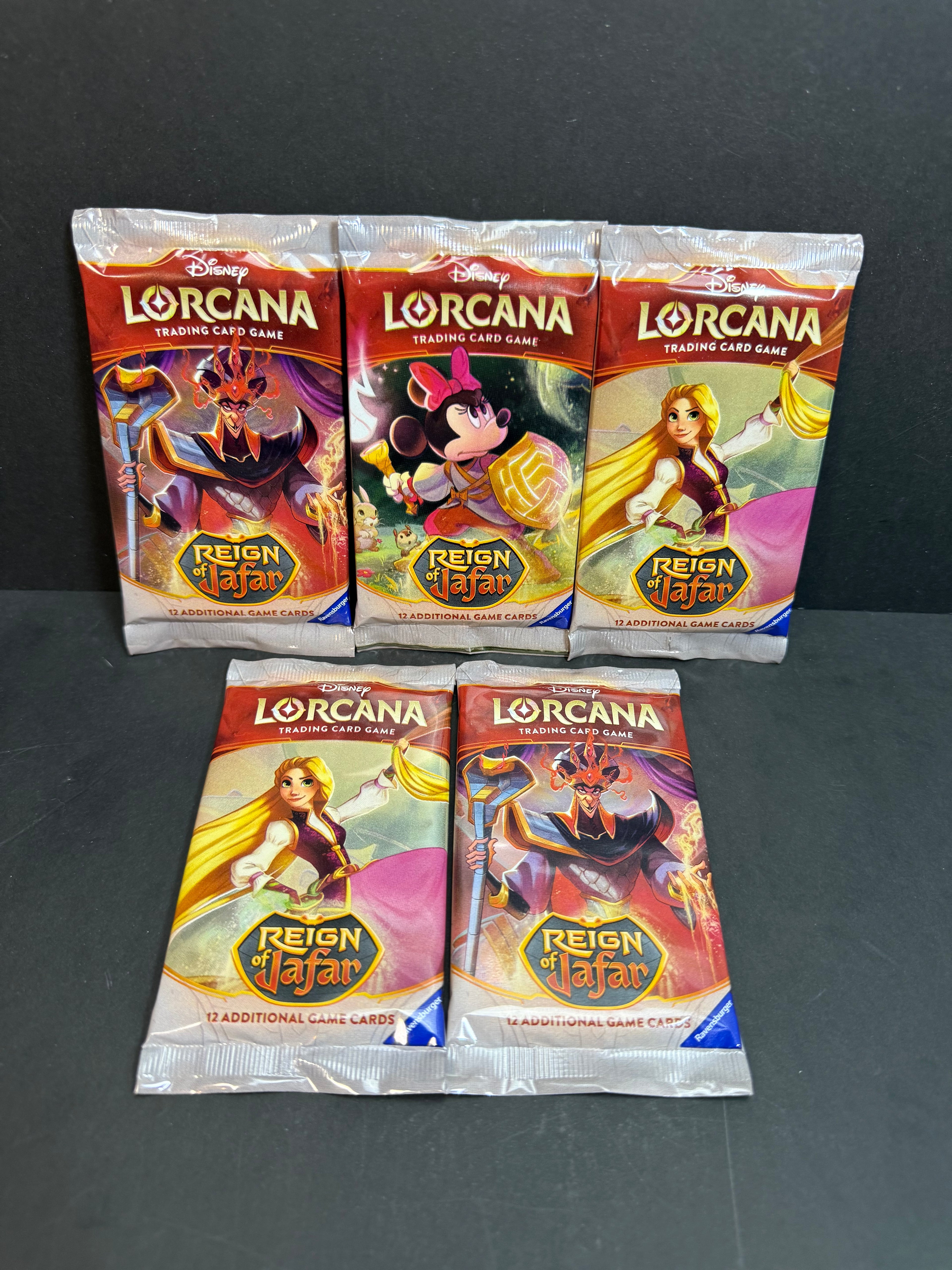 Disney Lorcana Reign of Jafar Booster Packs (choose number of packs)