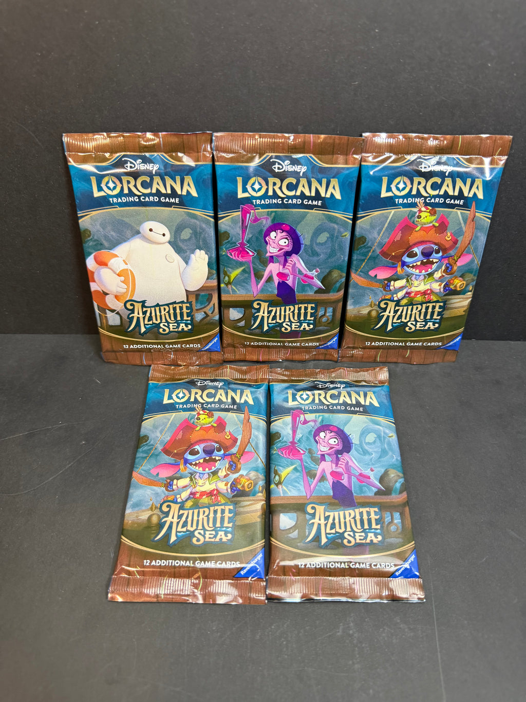 Disney Lorcana Azurite Sea Booster Pack