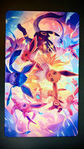 Pokemon Eevee & Eeveelutions Trading Card Play Mat | Keyboard & Mouse Mat