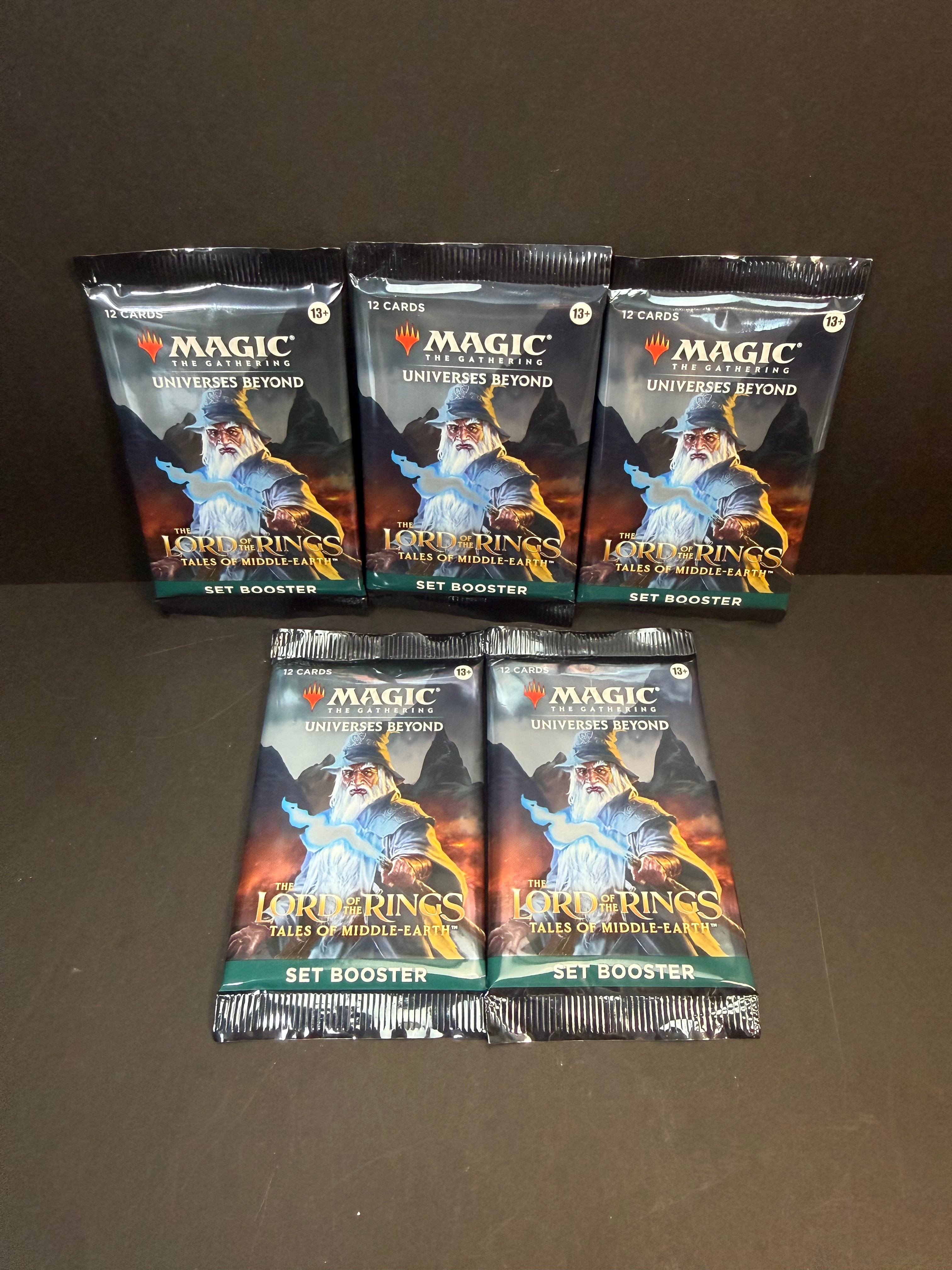 Magic the Gathering Lord of the Rings Tales of Middle Earth Set Booster Pack