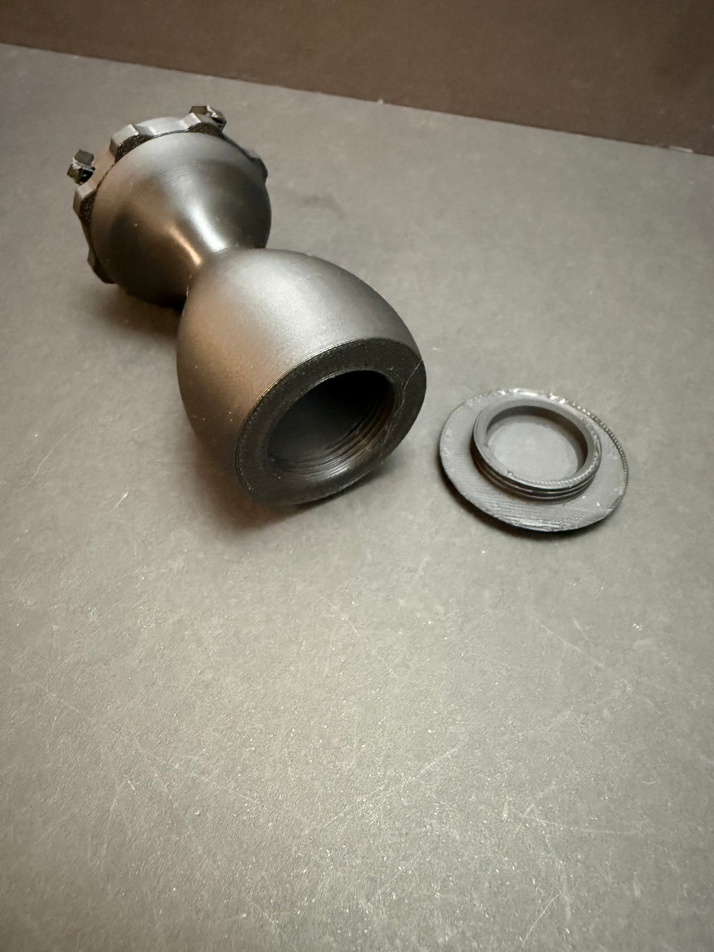 Miniature figure painting handle Chuck Mechanism