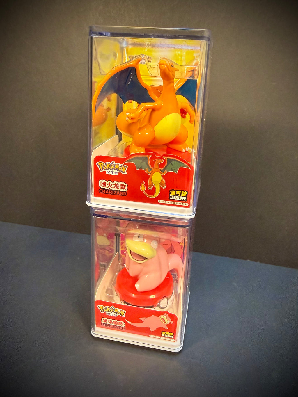 Pokémon Movable Figure |Stackable Display Case