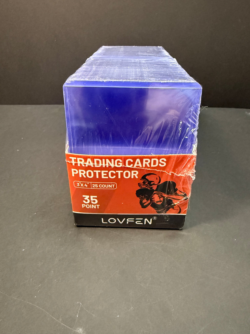 100 Lovfen 35 point Top Loader Protectors & 100 soft sleeves