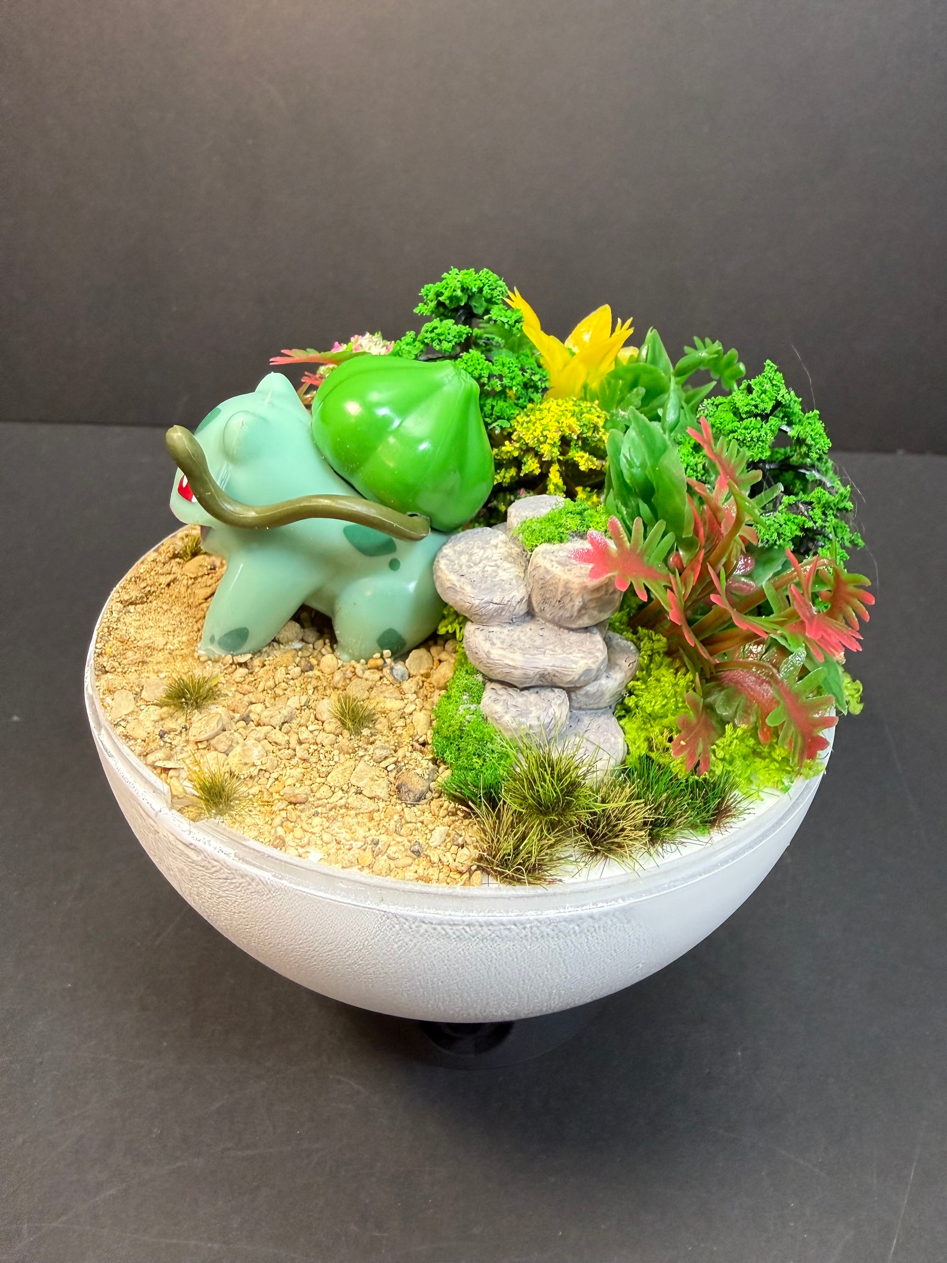 Bulbasaur Pokemon Terrarium 10cm