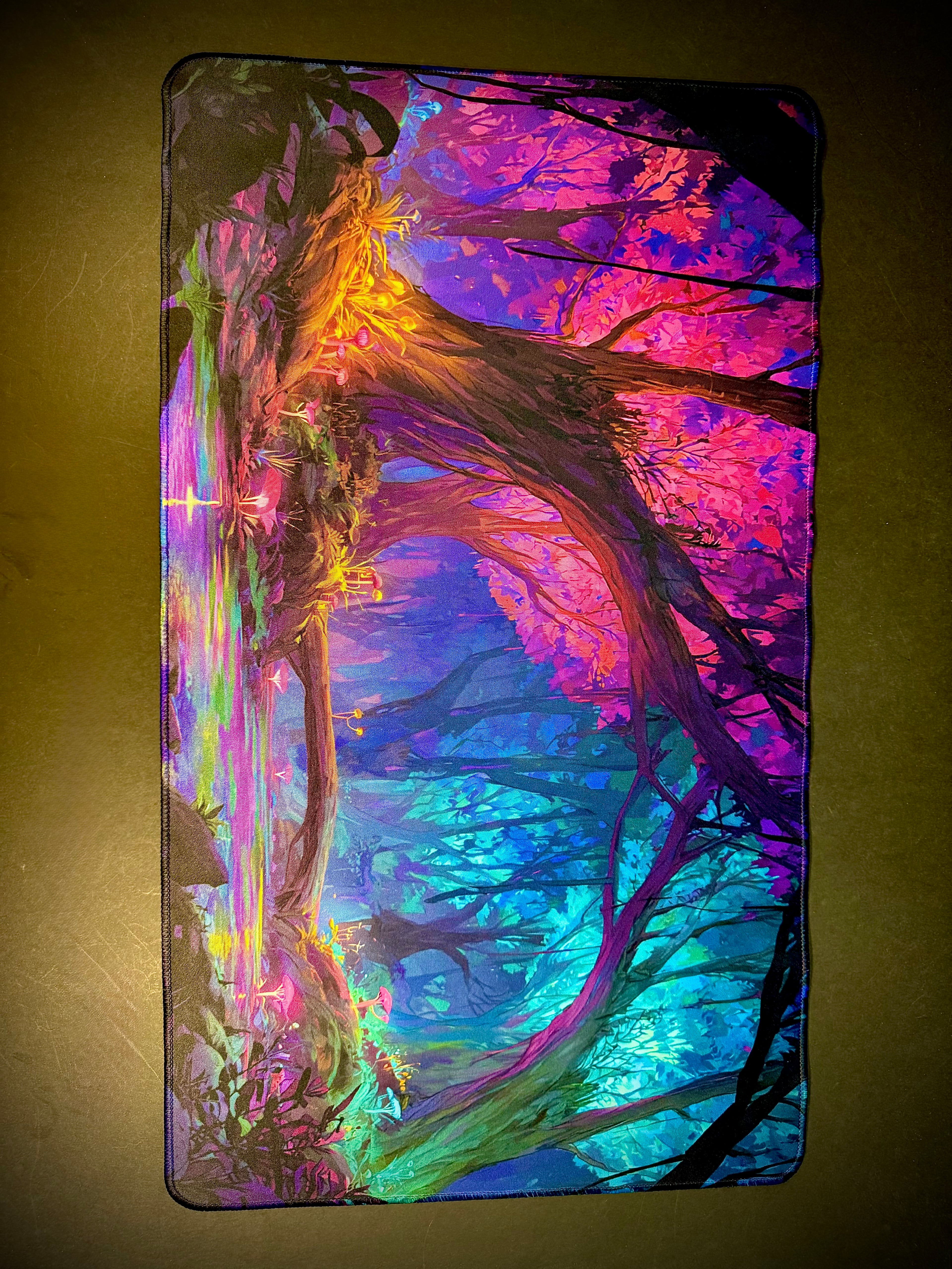 MTG Tree V2 Trading Card Play Mat | Keyboard & Mouse Mat