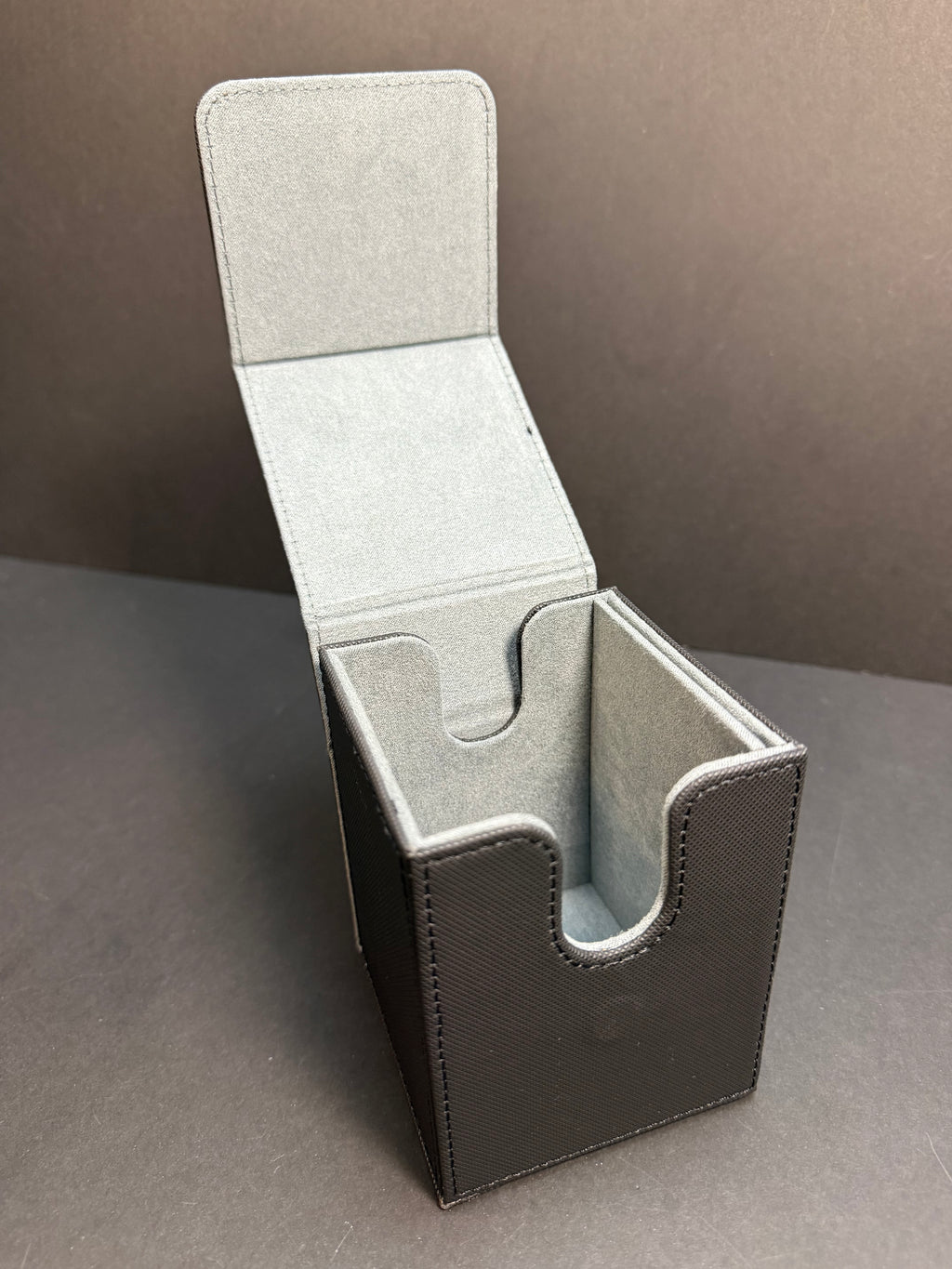 Premium Trading Card Deck Box with Commander Window