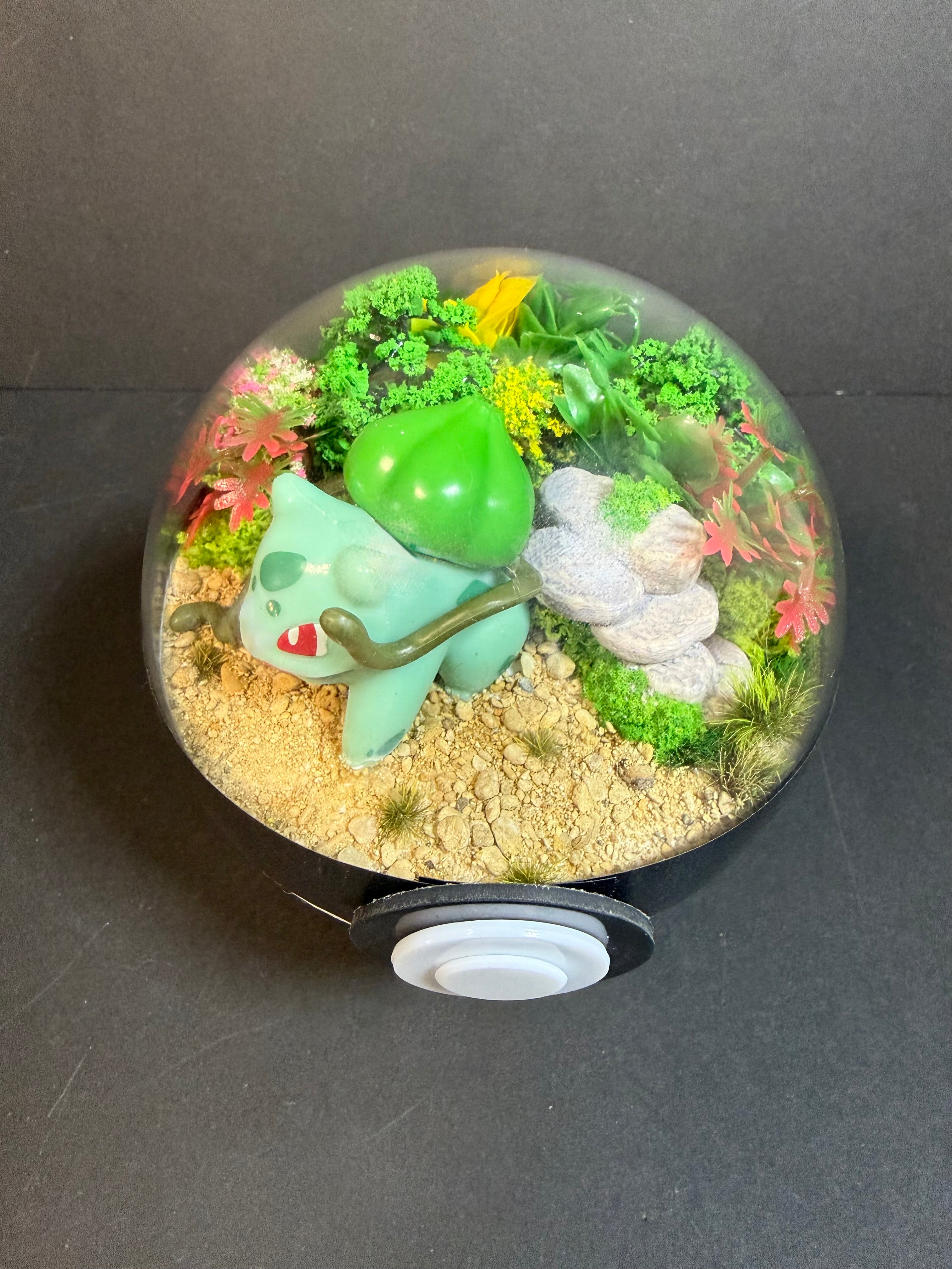 Bulbasaur Pokemon Terrarium 10cm