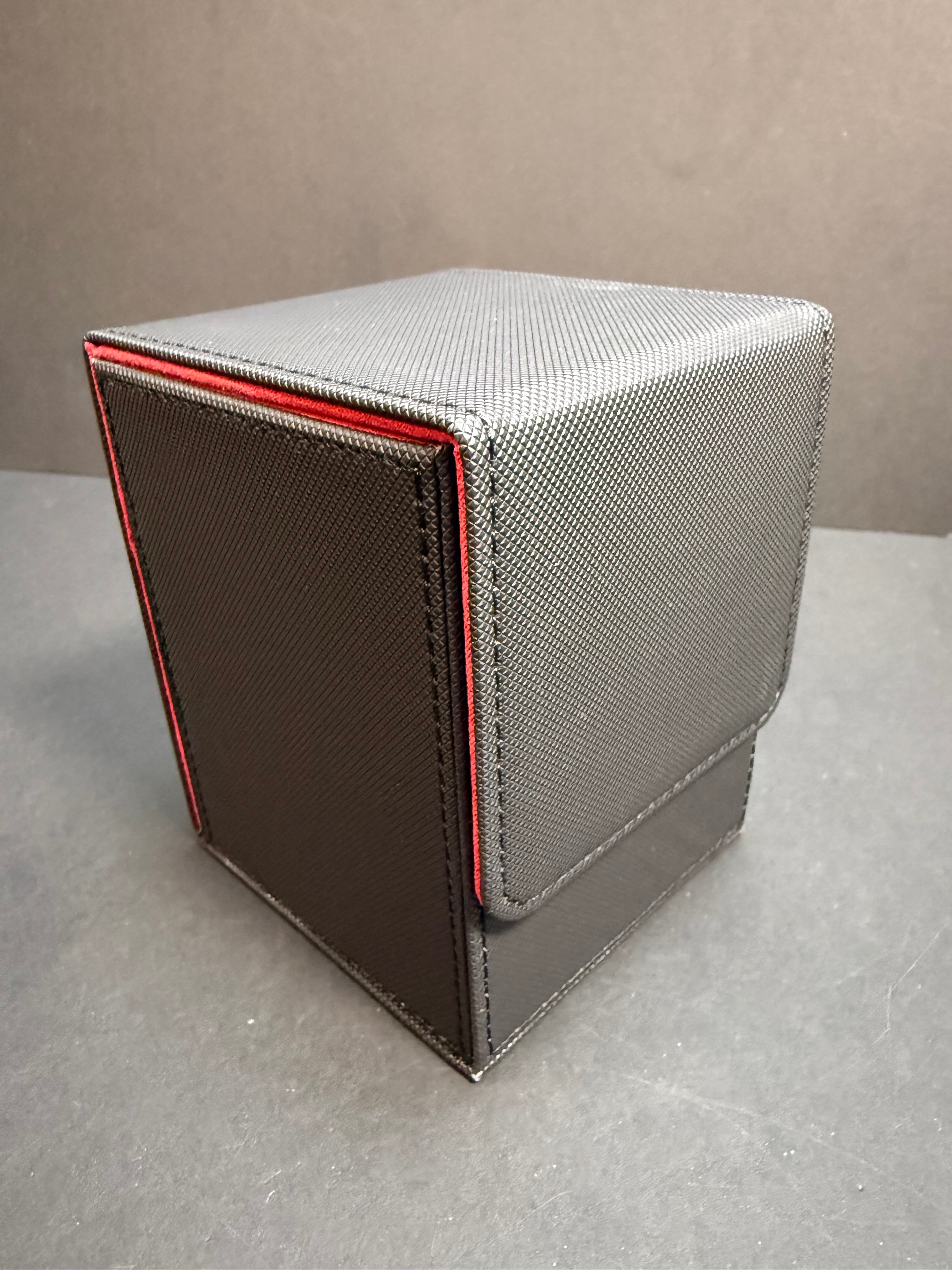 Premium Trading Card Deck Box with Commander Window