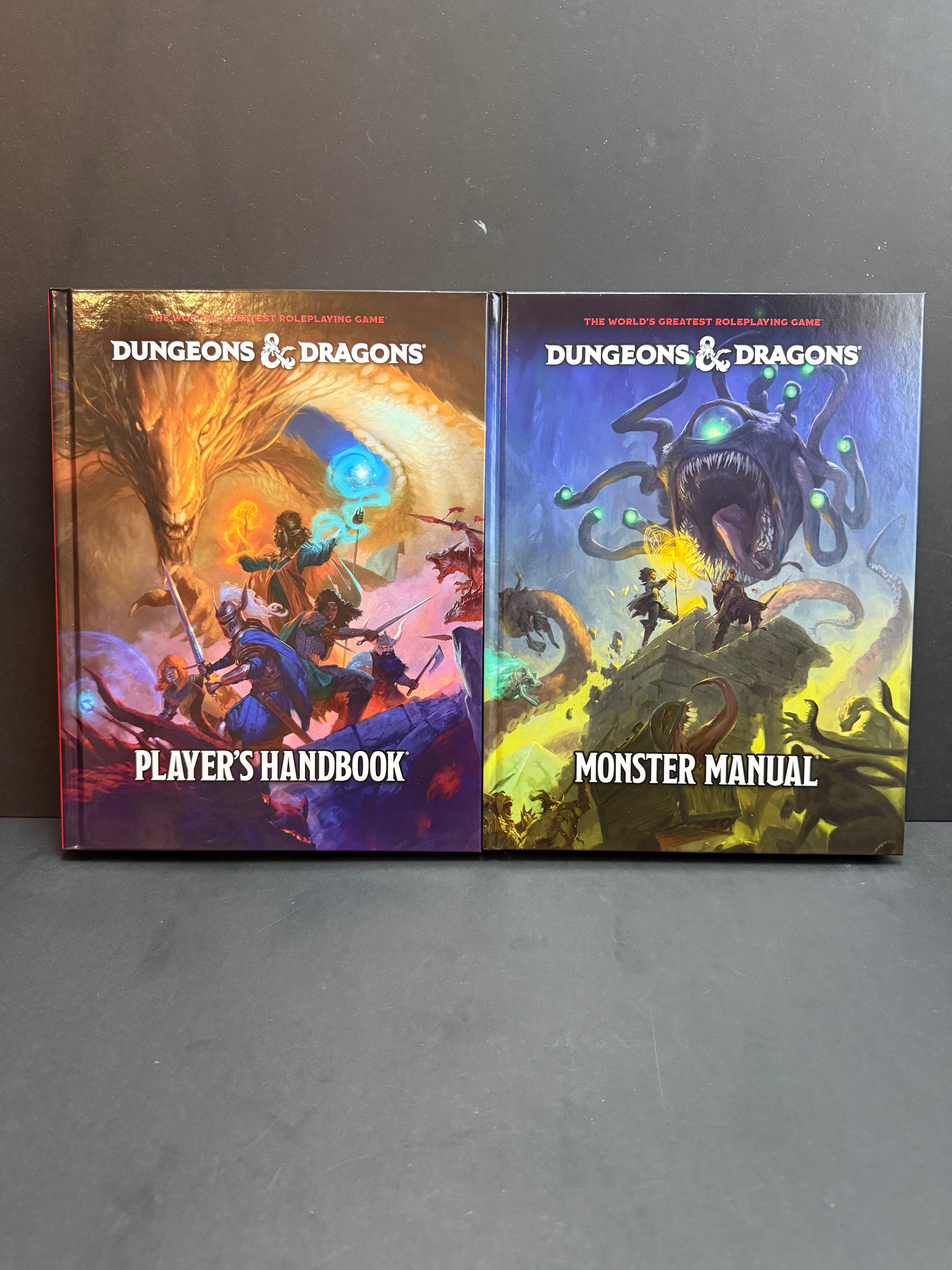 Dungeons and Dragons 5e Player’s Handbook & Monster Manual Hardback Bundle 2024