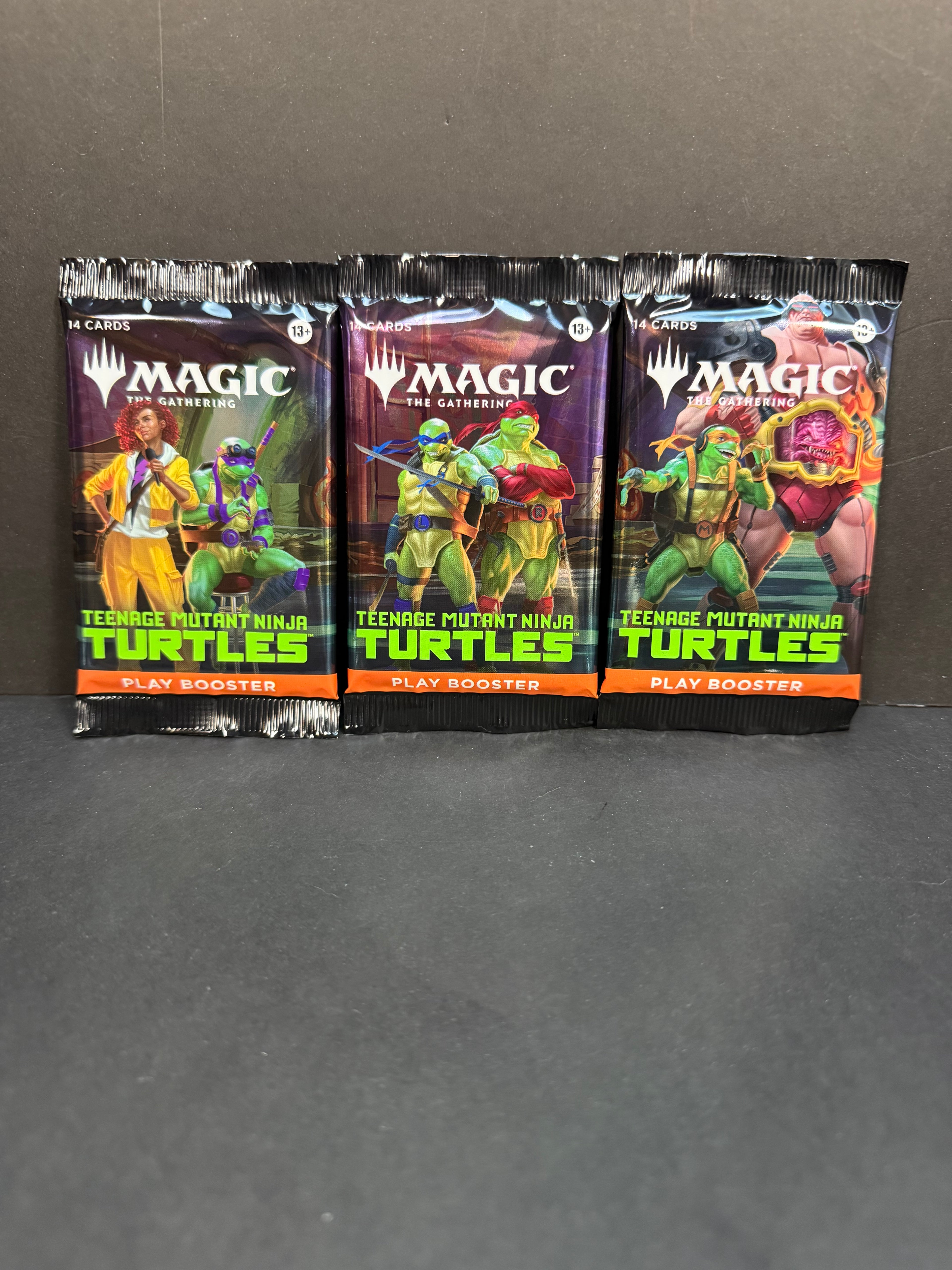 Magic the Gathering Ninja Turtles Play Booster Pack (choose number of packs)