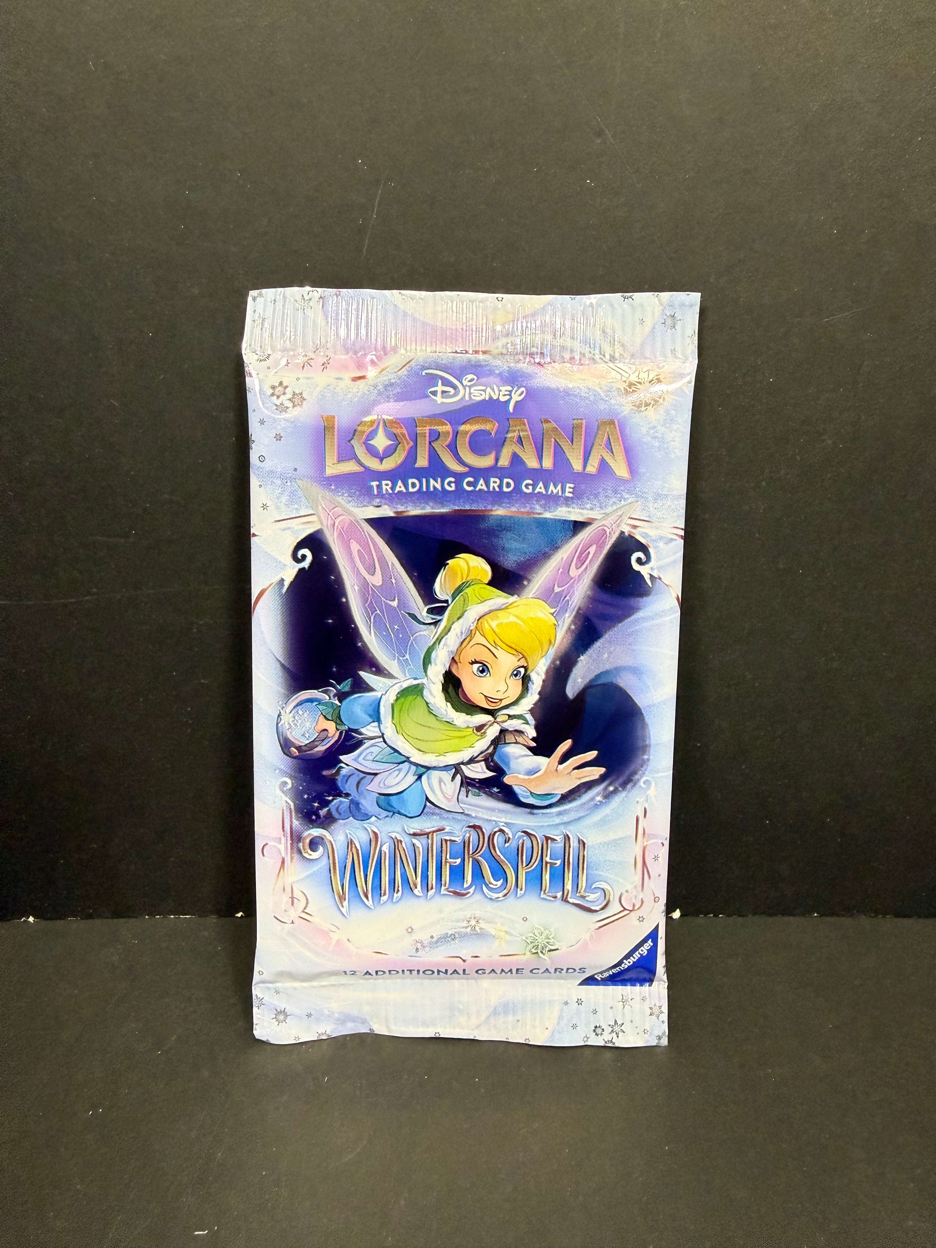 Disney Lorcana Winterspell Booster Pack (choose number of packs)