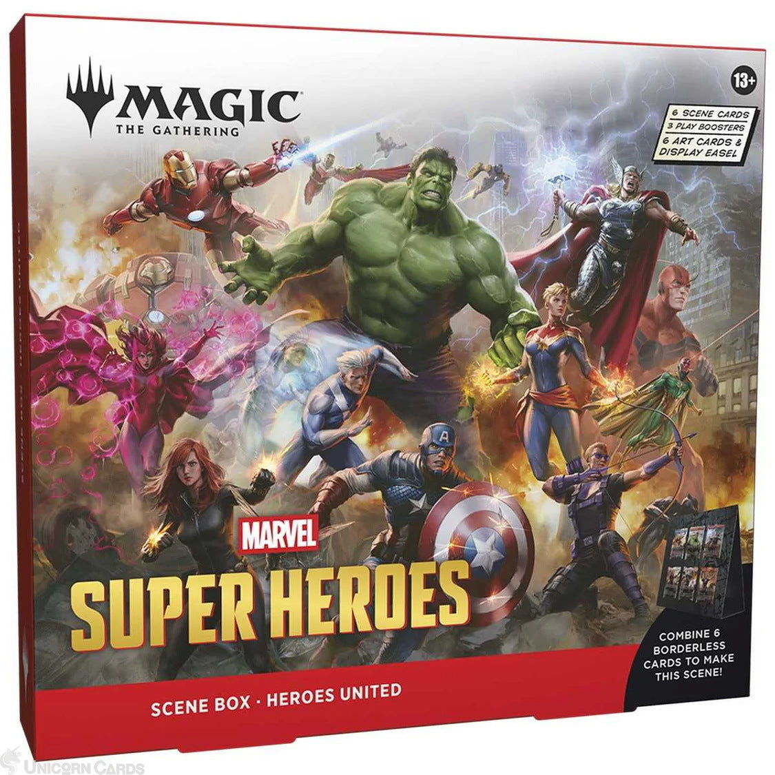 Magic the Gathering Marvel Super Heroes Scene Box