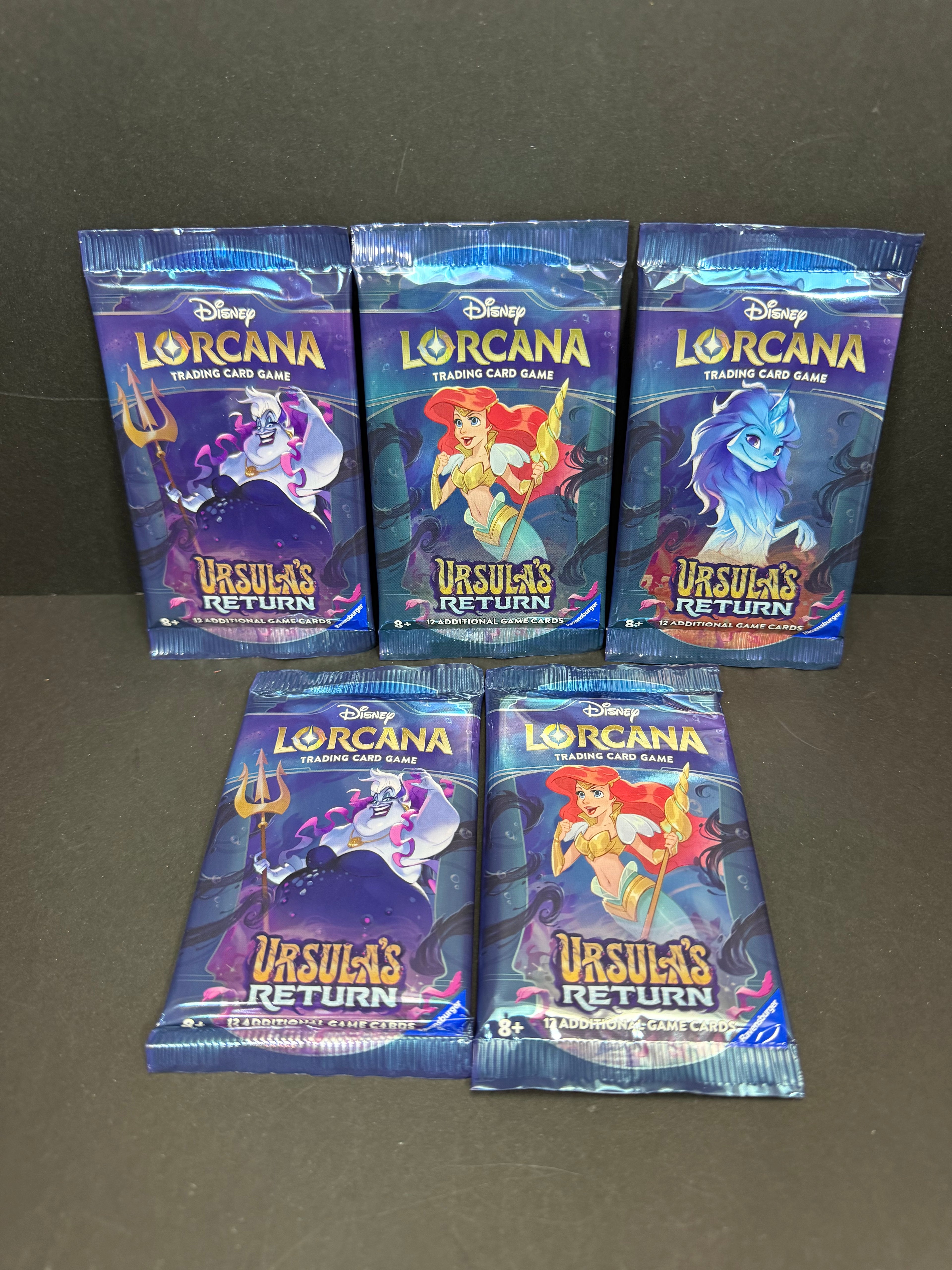 Disney Lorcana Ursula’s Return Booster Pack (choose number of packs)