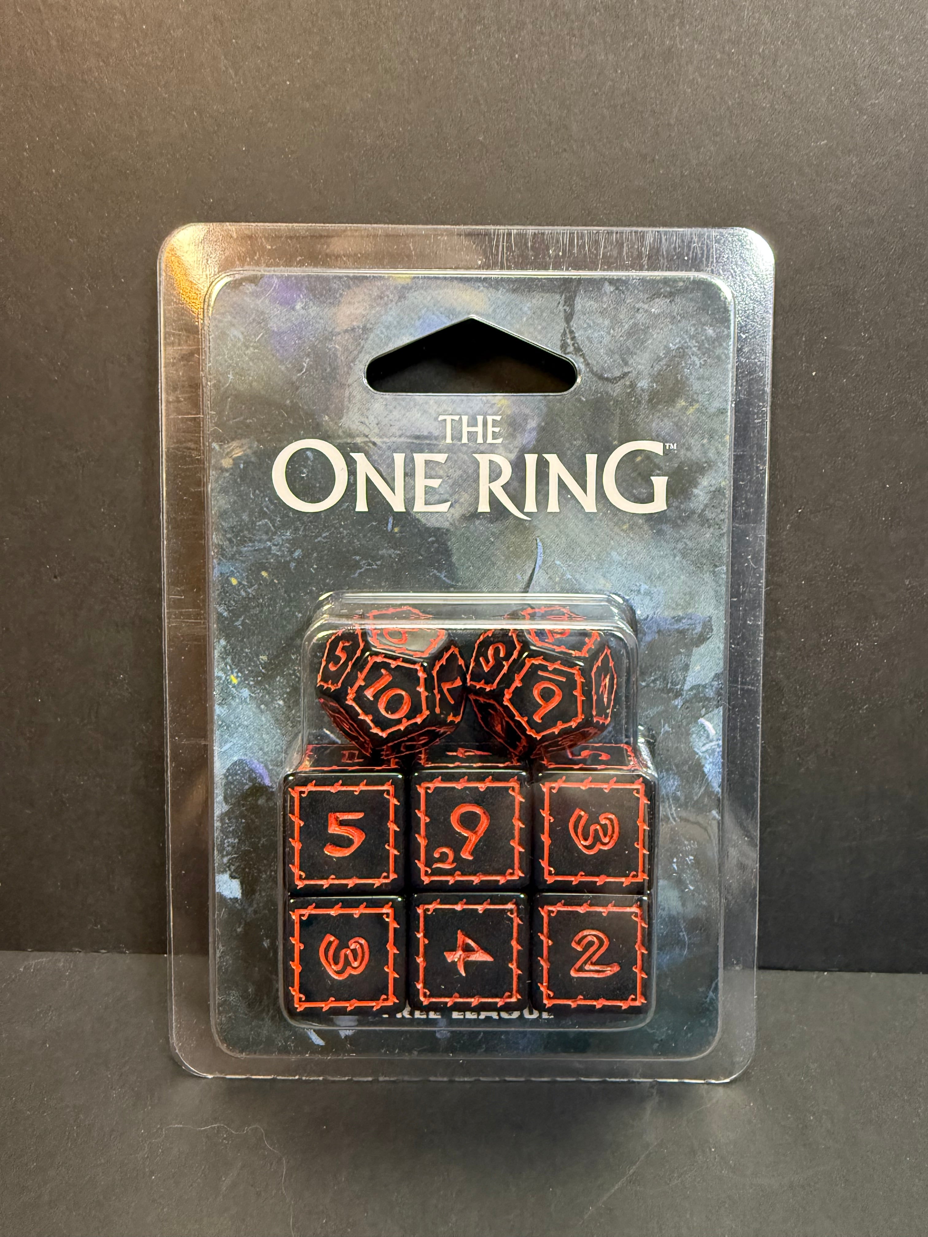 The One Ring: Black Dice Set
