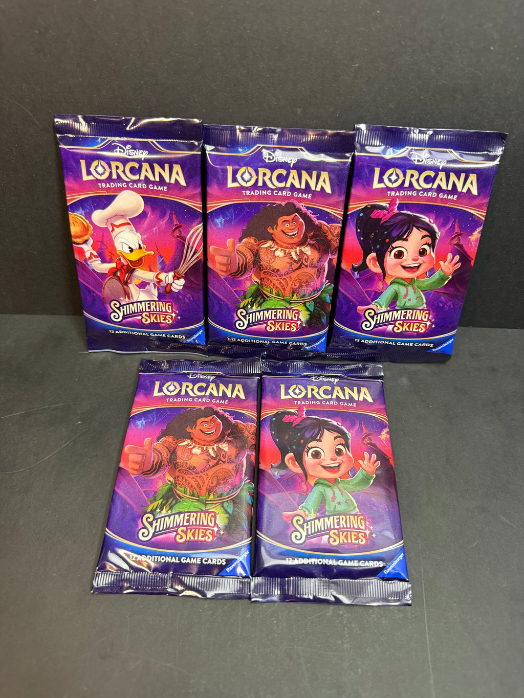Disney Lorcana Shimmering Skies Booster Pack