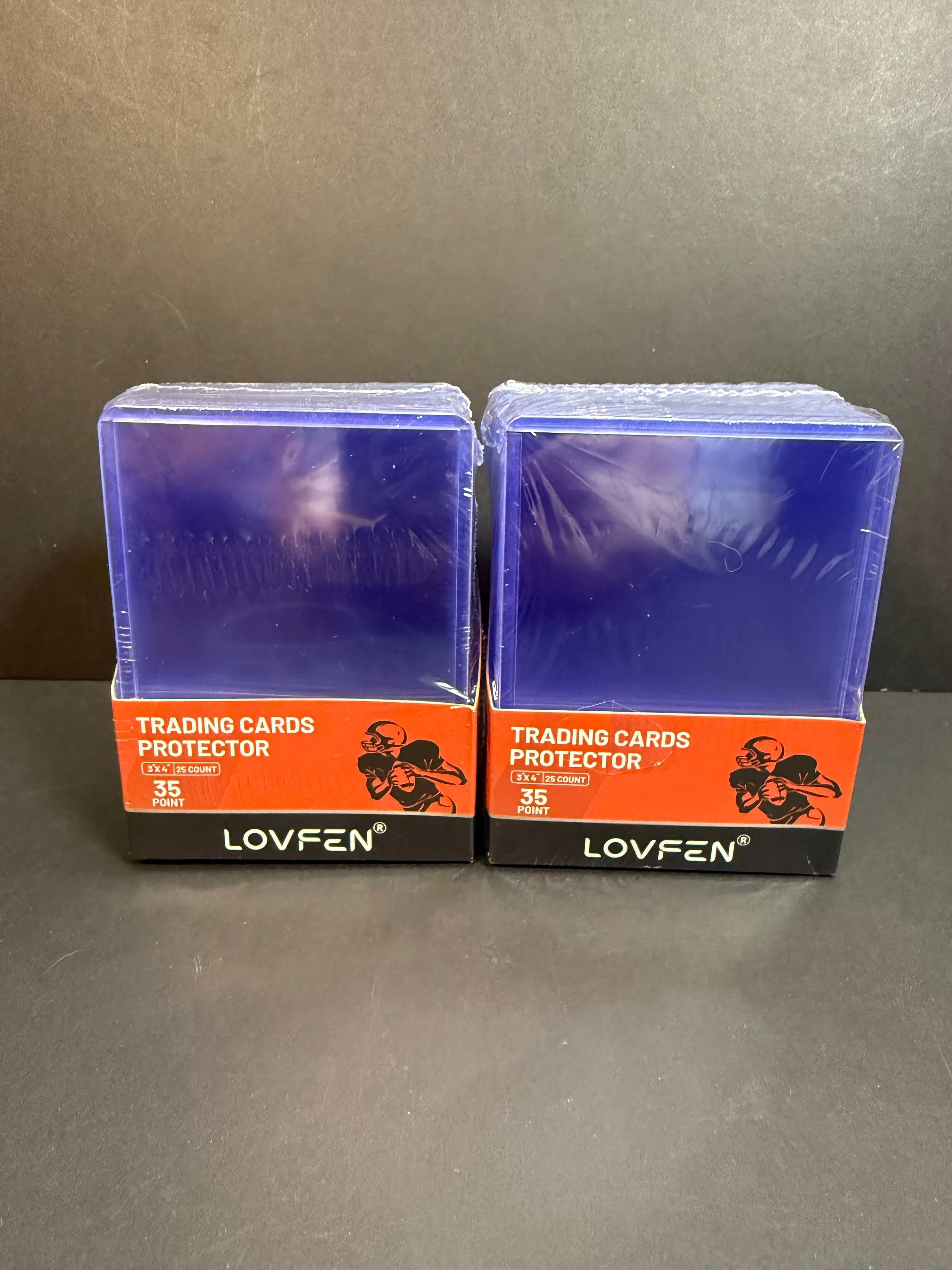 50 Lovfen 35 point Top Loader Protectors