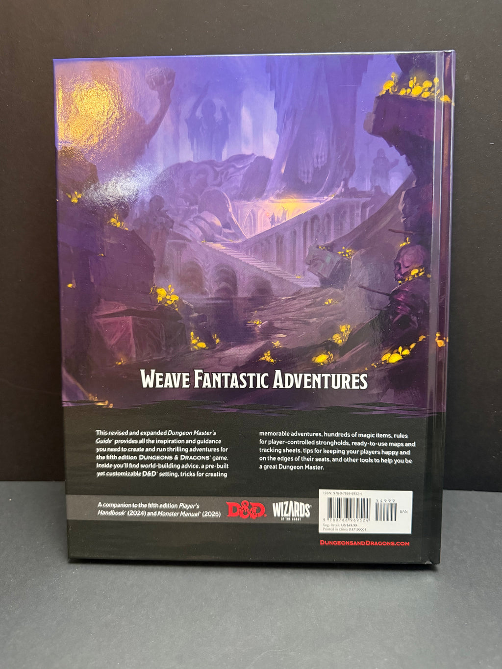 D&D Dungeon Master’s Guide 5e (Dungeons & Dragons Core Rulebook) (2024)
