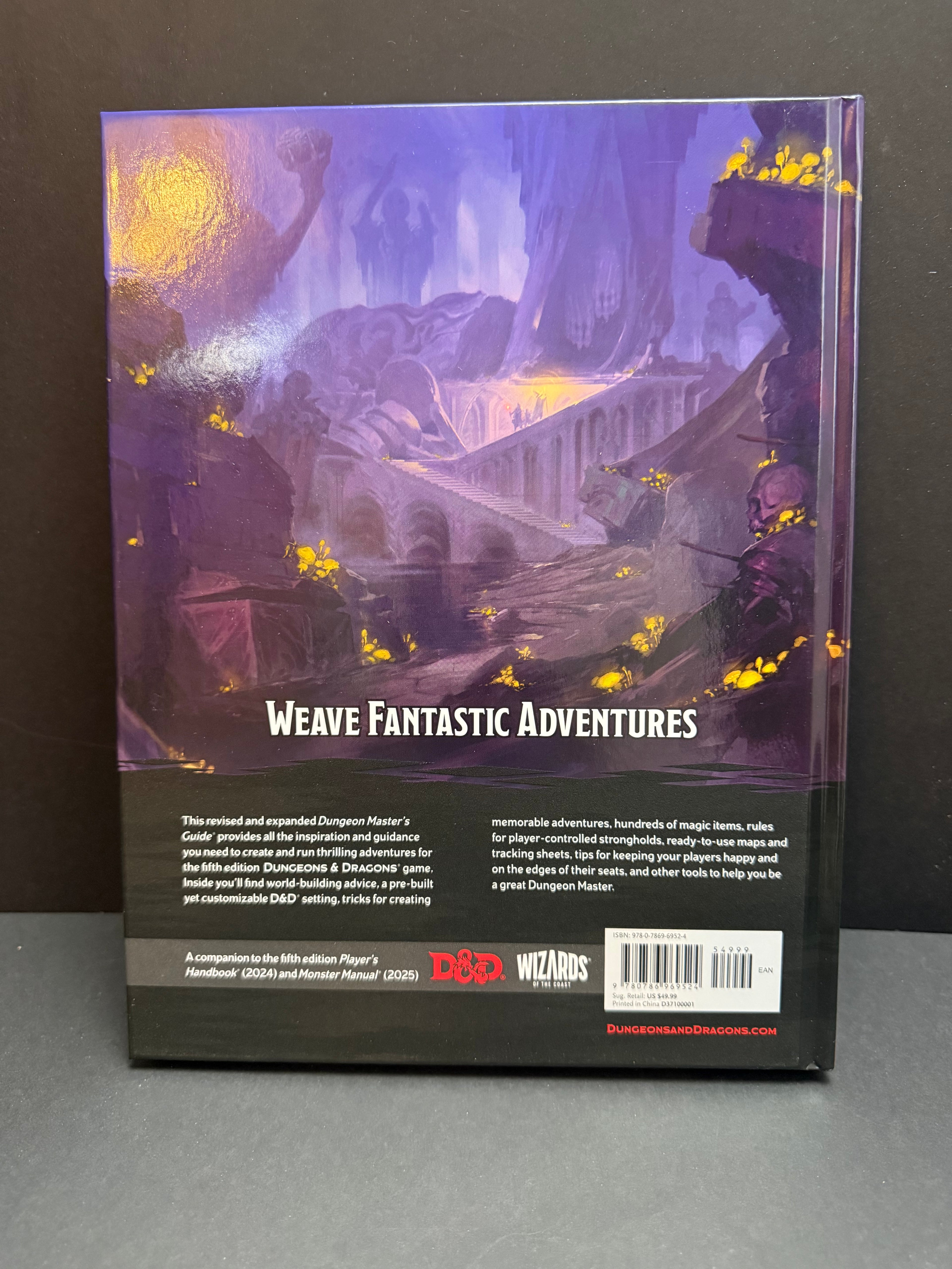 D&D Dungeon Master’s Guide 5e (Dungeons & Dragons Core Rulebook) (2024)