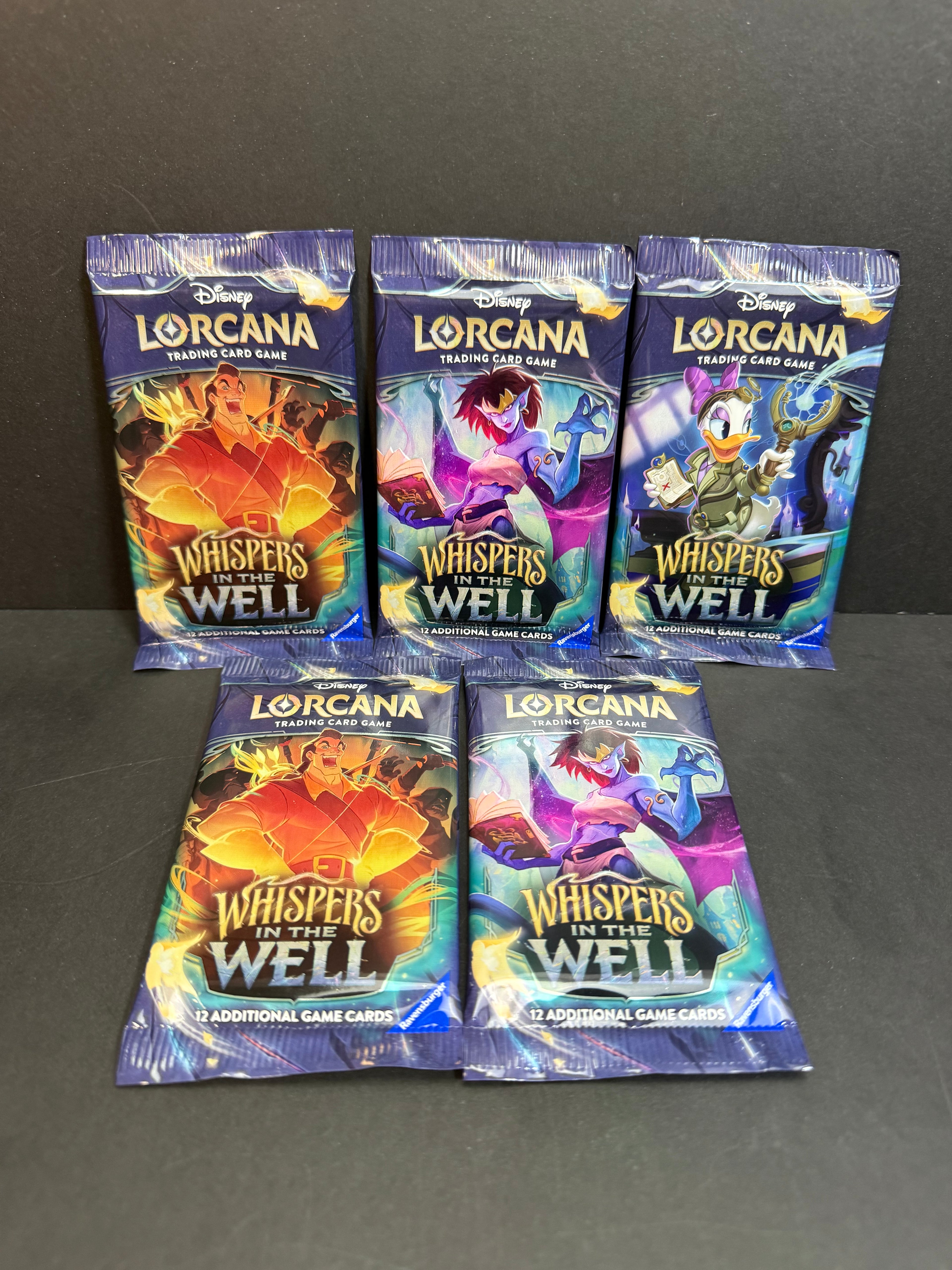 Disney Lorcana Whispers in the Well Booster Packs (choose number of packs)