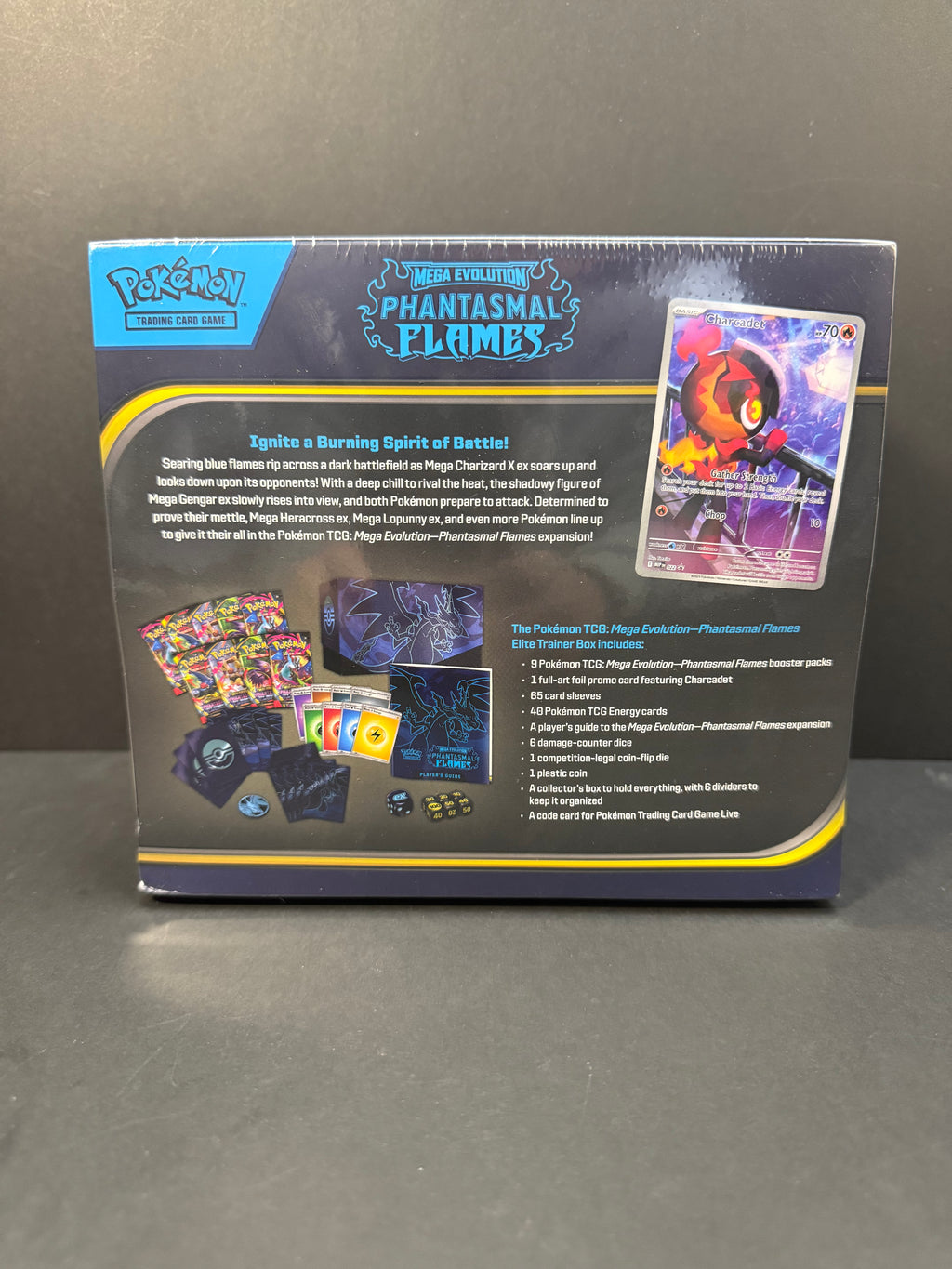 Pokemon Phantasmal Flames Elite Trainer Box SEALED