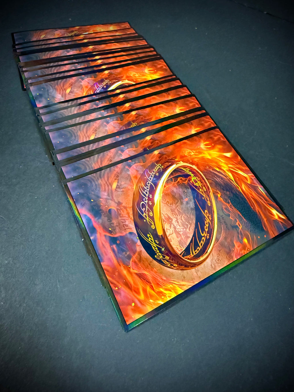 The Lord of the Rings The One Ring Premium Lenticular Card Sleeves x 60
