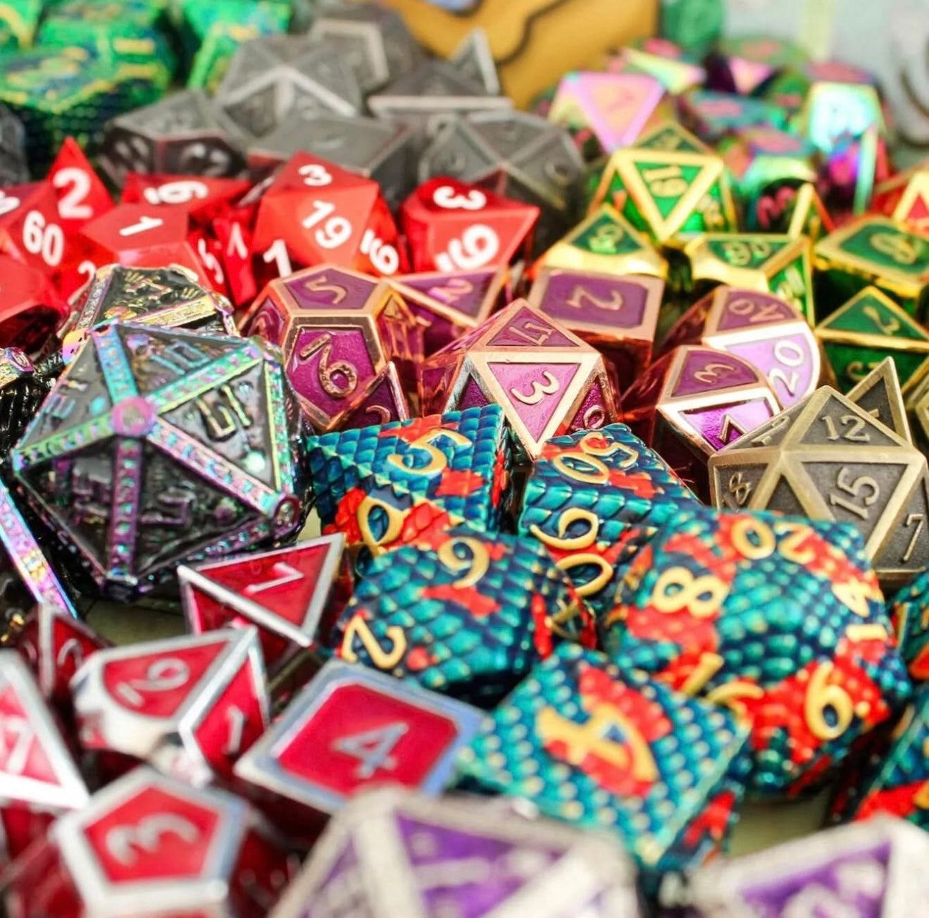 Mystery Goblin Metal Dice Bag