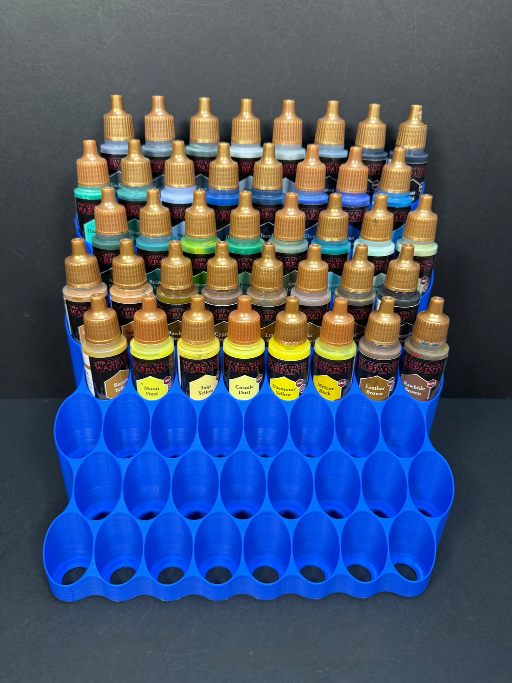 Paint Dropper Tiered Tabletop Holder