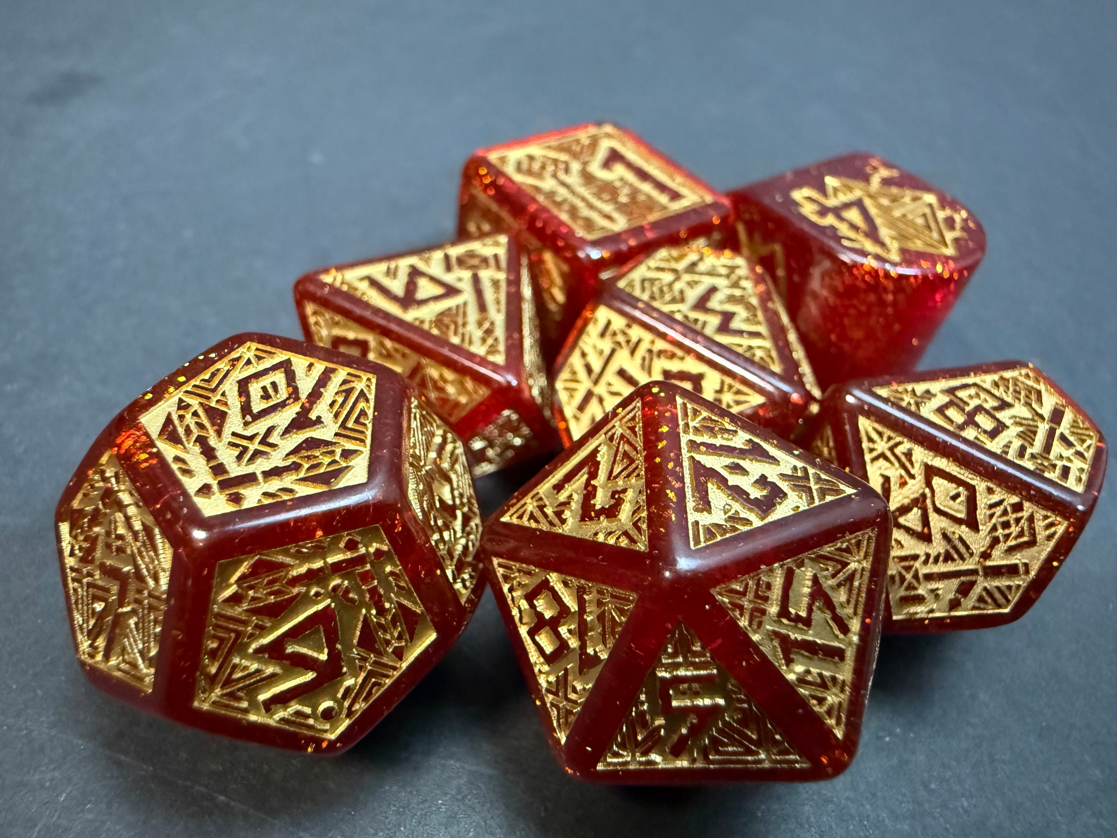 Dwarven Dice Set - Jewels Q-Workshop