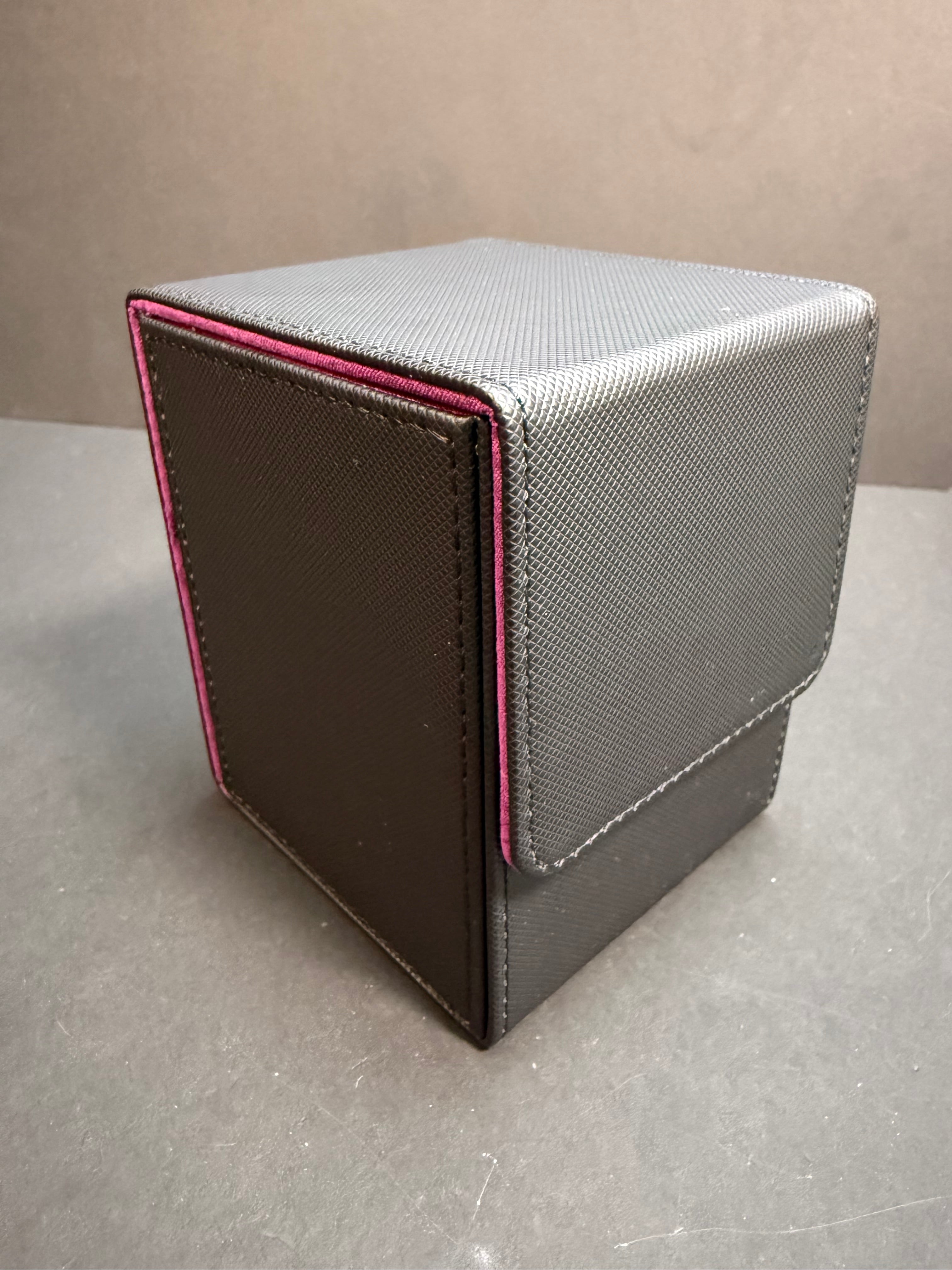 Premium Trading Card Deck Box with Commander Window