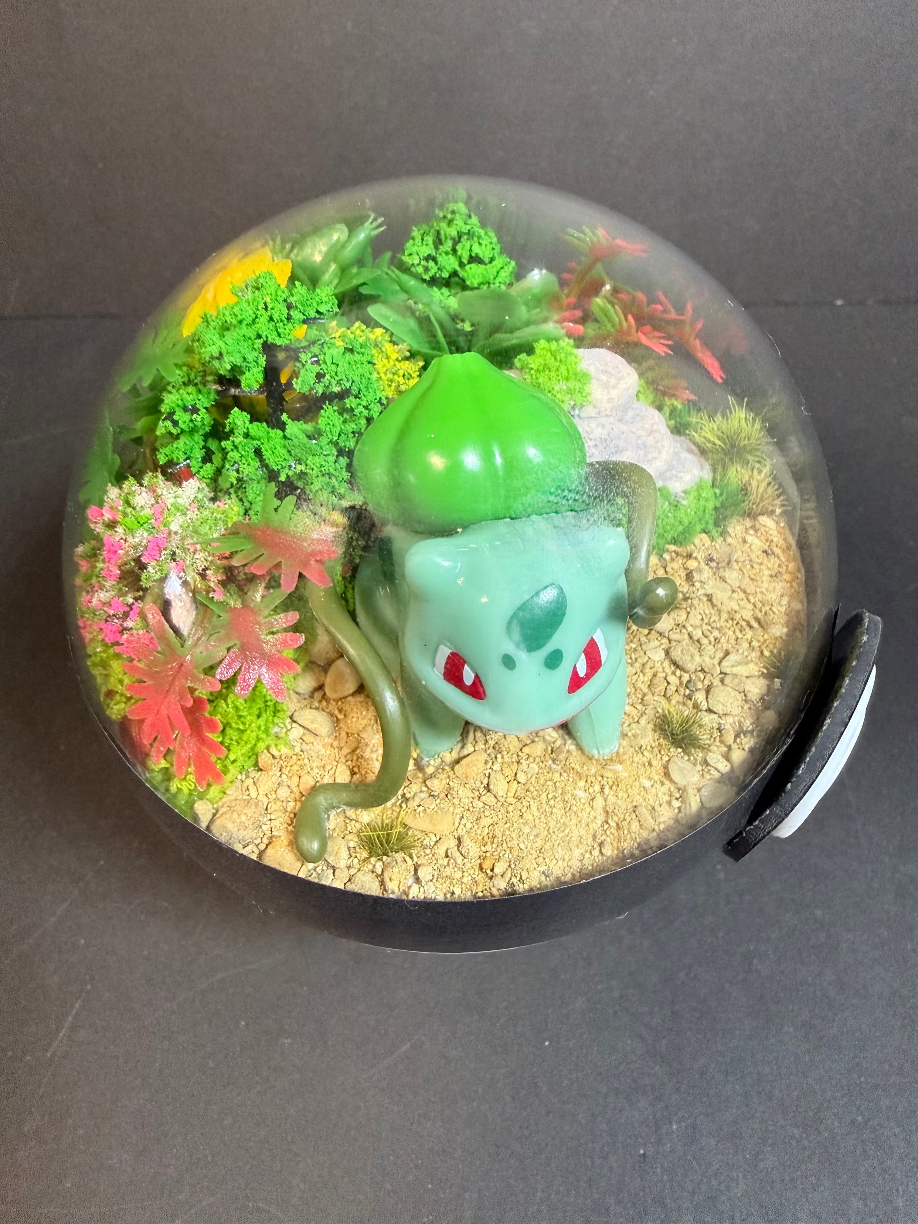 Bulbasaur Pokemon Terrarium 10cm