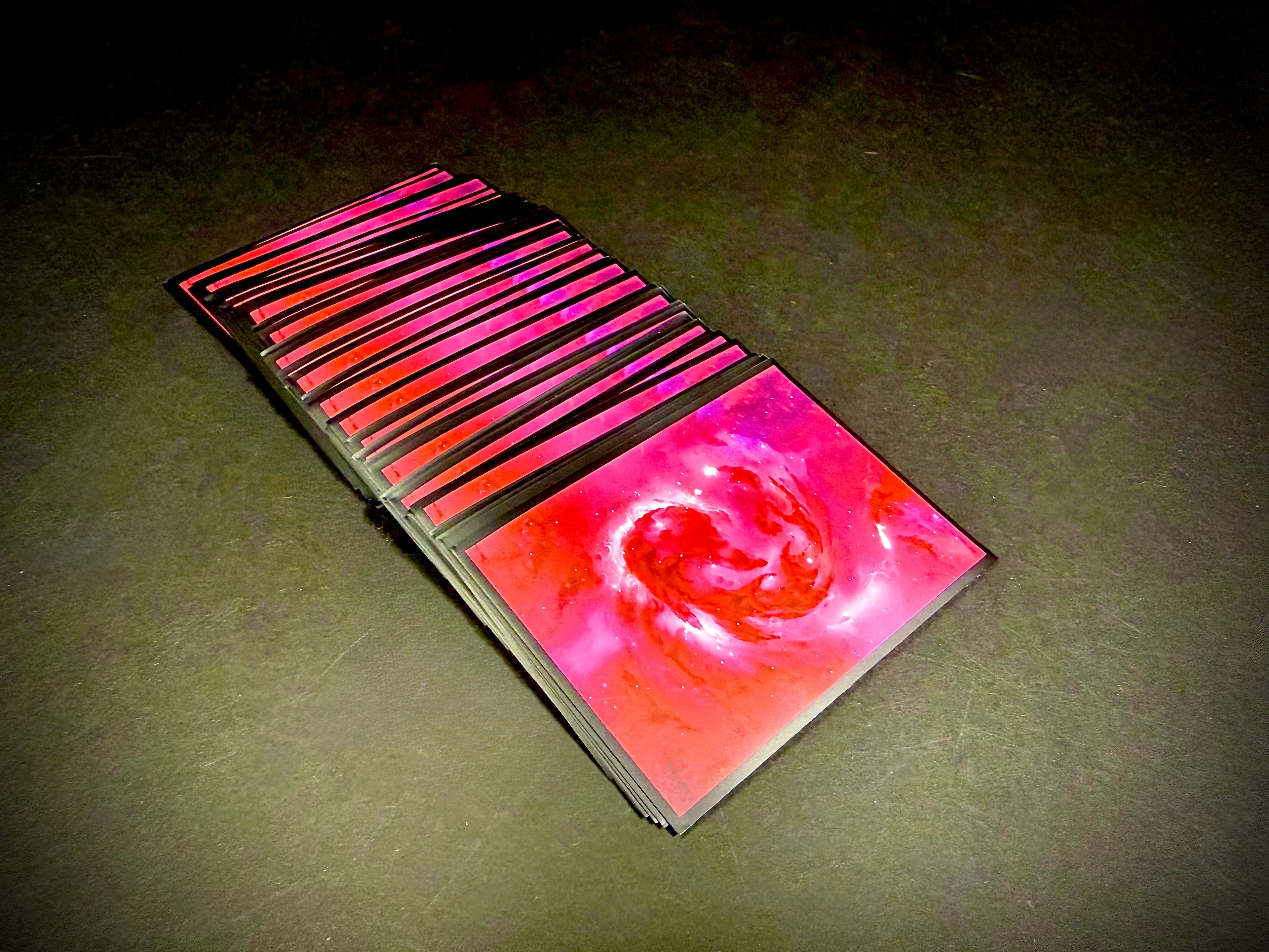 Magic: The Gathering Premium Card Sleeves Red Mana x 60