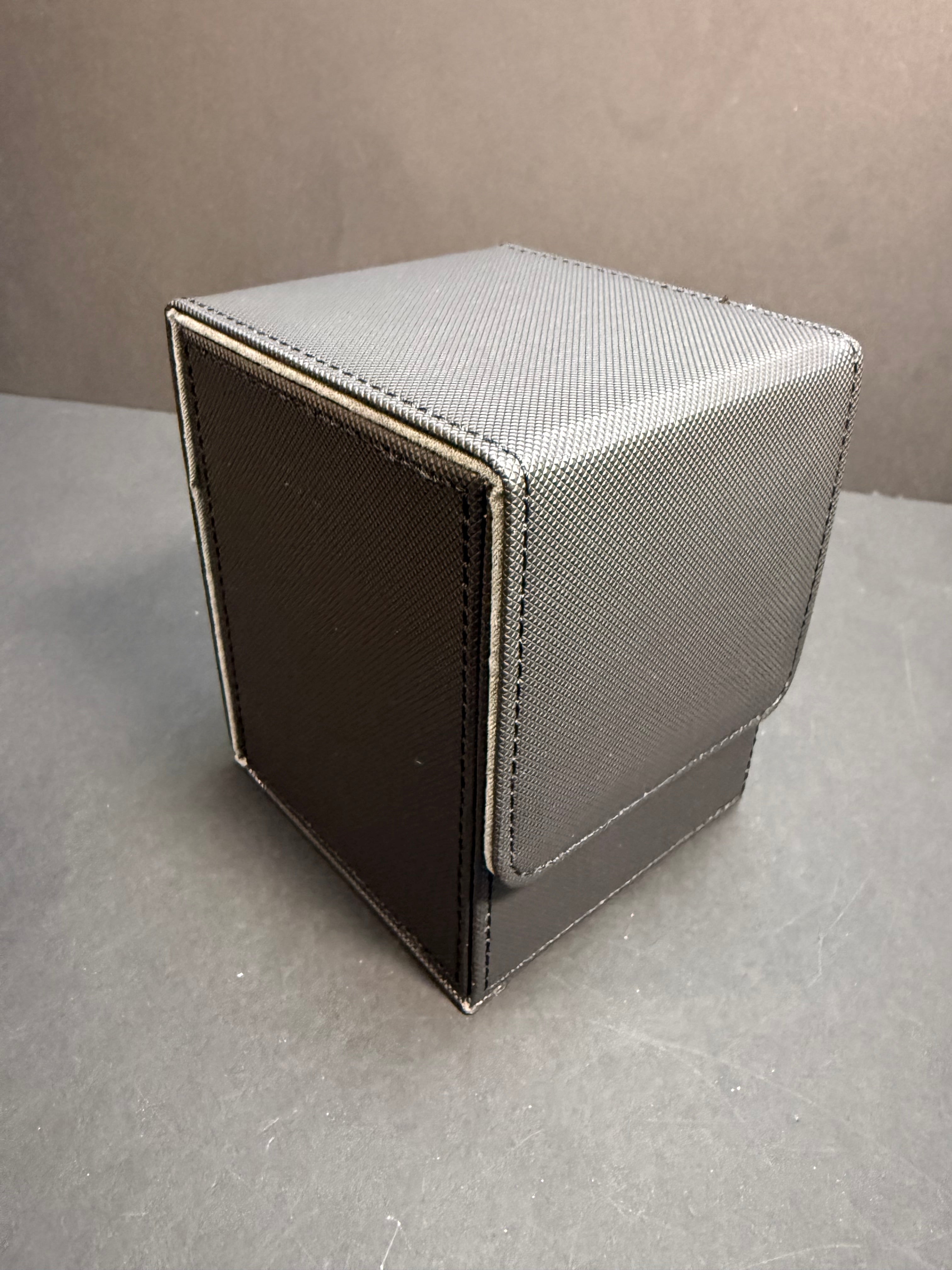 Premium Trading Card Deck Box with Commander Window