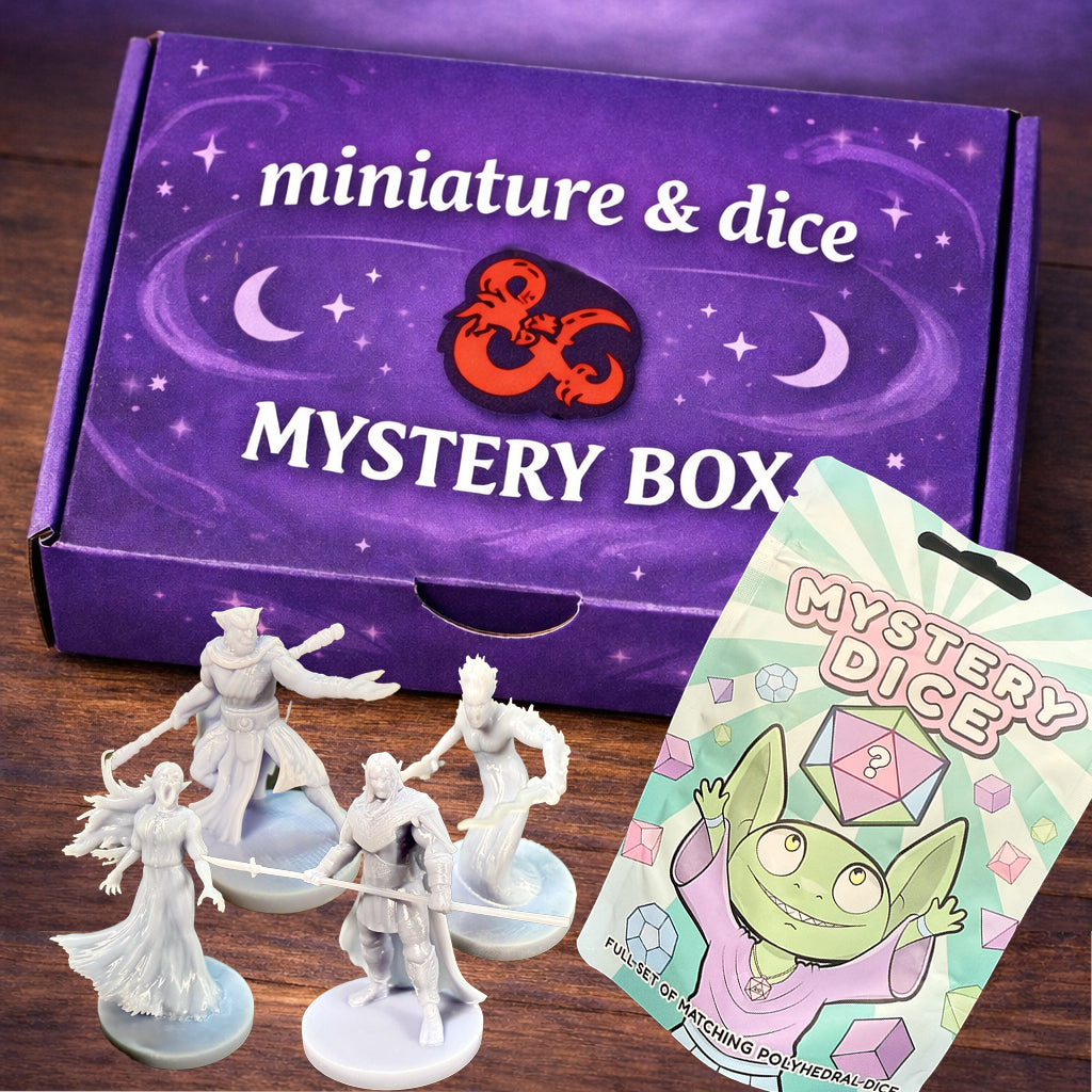 Mystery Miniature & Goblin Dice Subscription Box