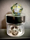 Fanroll Elixir Liquid Core D20 Dice: Midnight Black