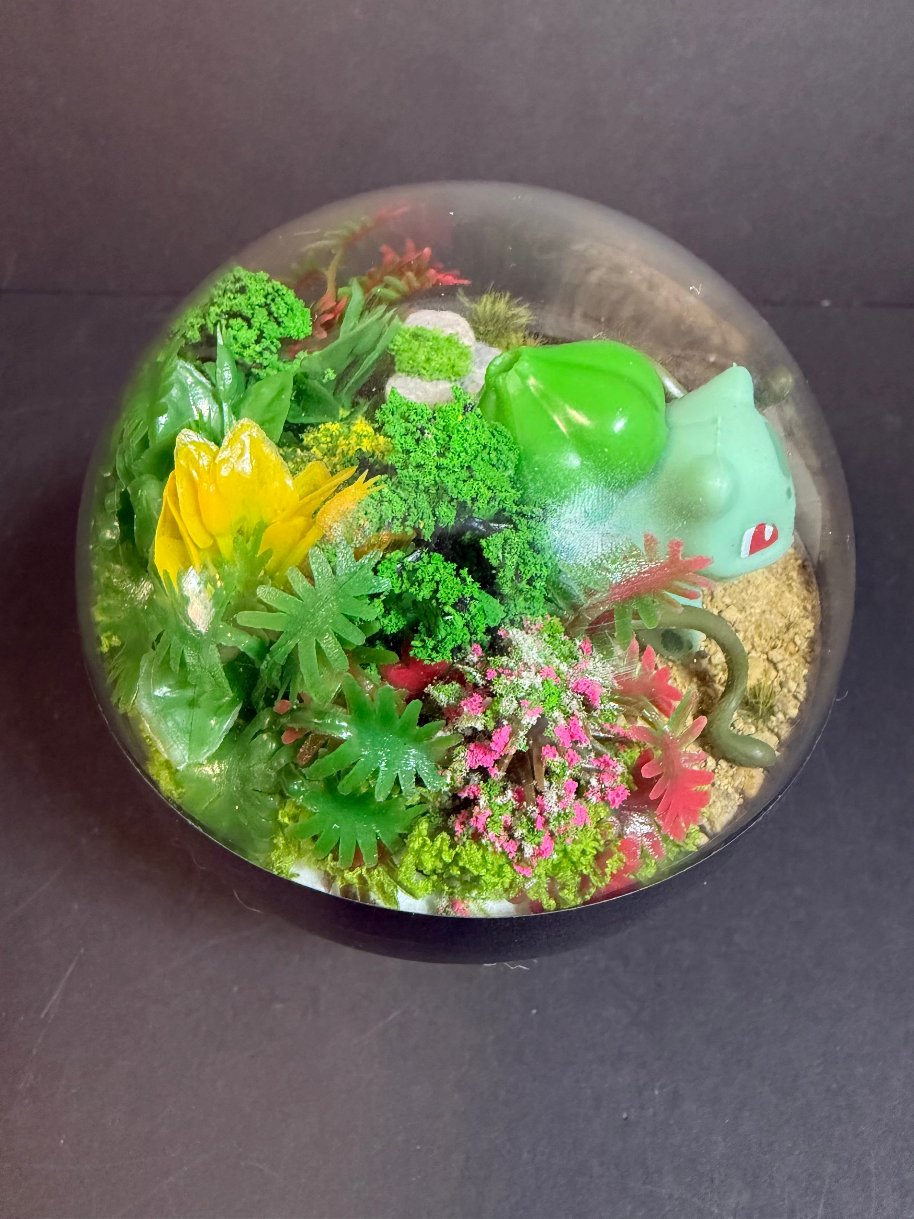 Bulbasaur Pokemon Terrarium 10cm