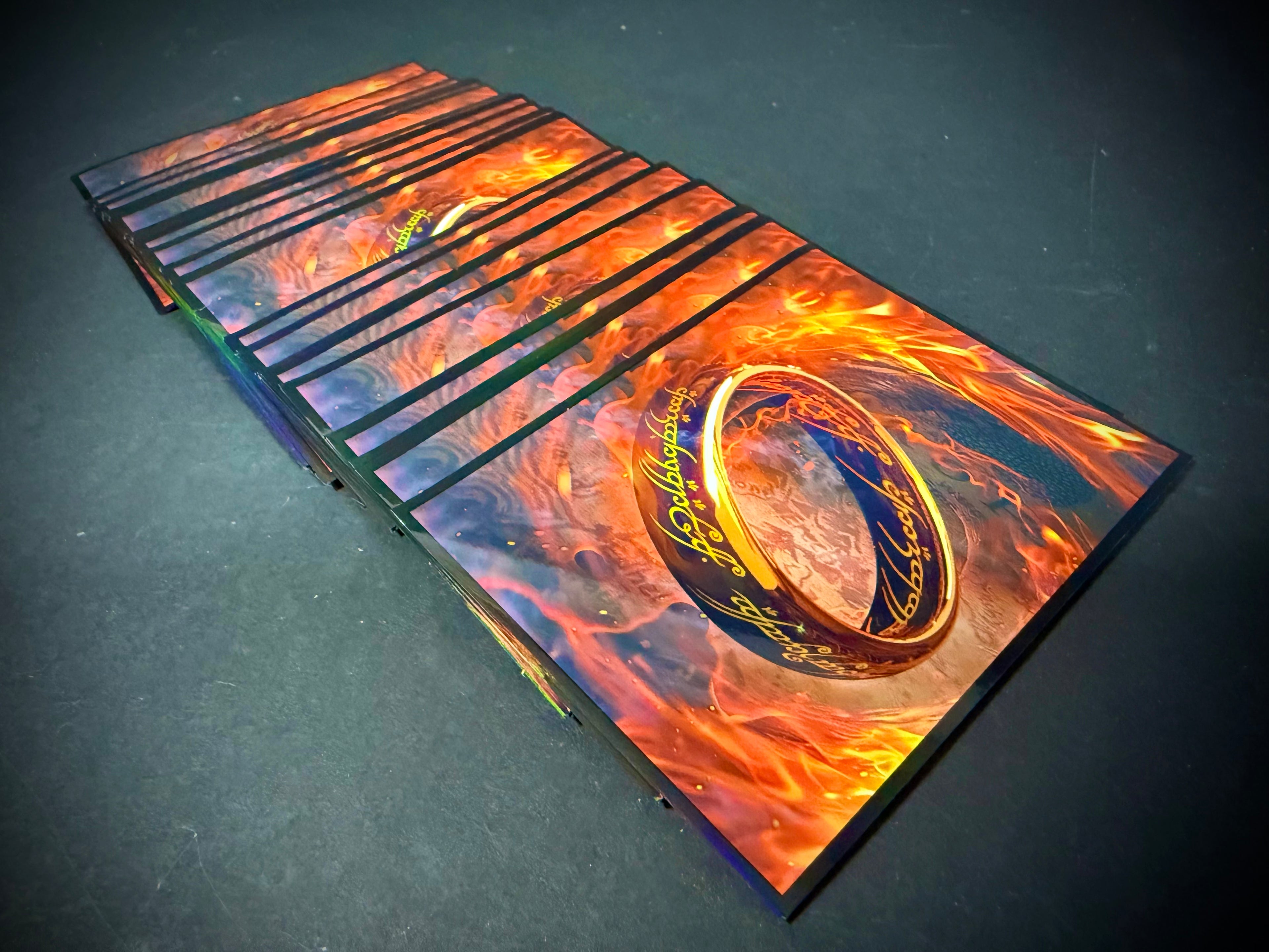 The Lord of the Rings The One Ring Premium Lenticular Card Sleeves x 60