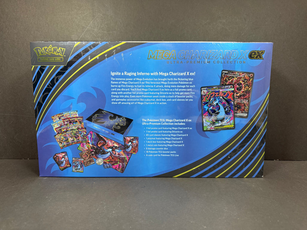Pokemon Mega Charizard X Ex Ultra Premium Collection