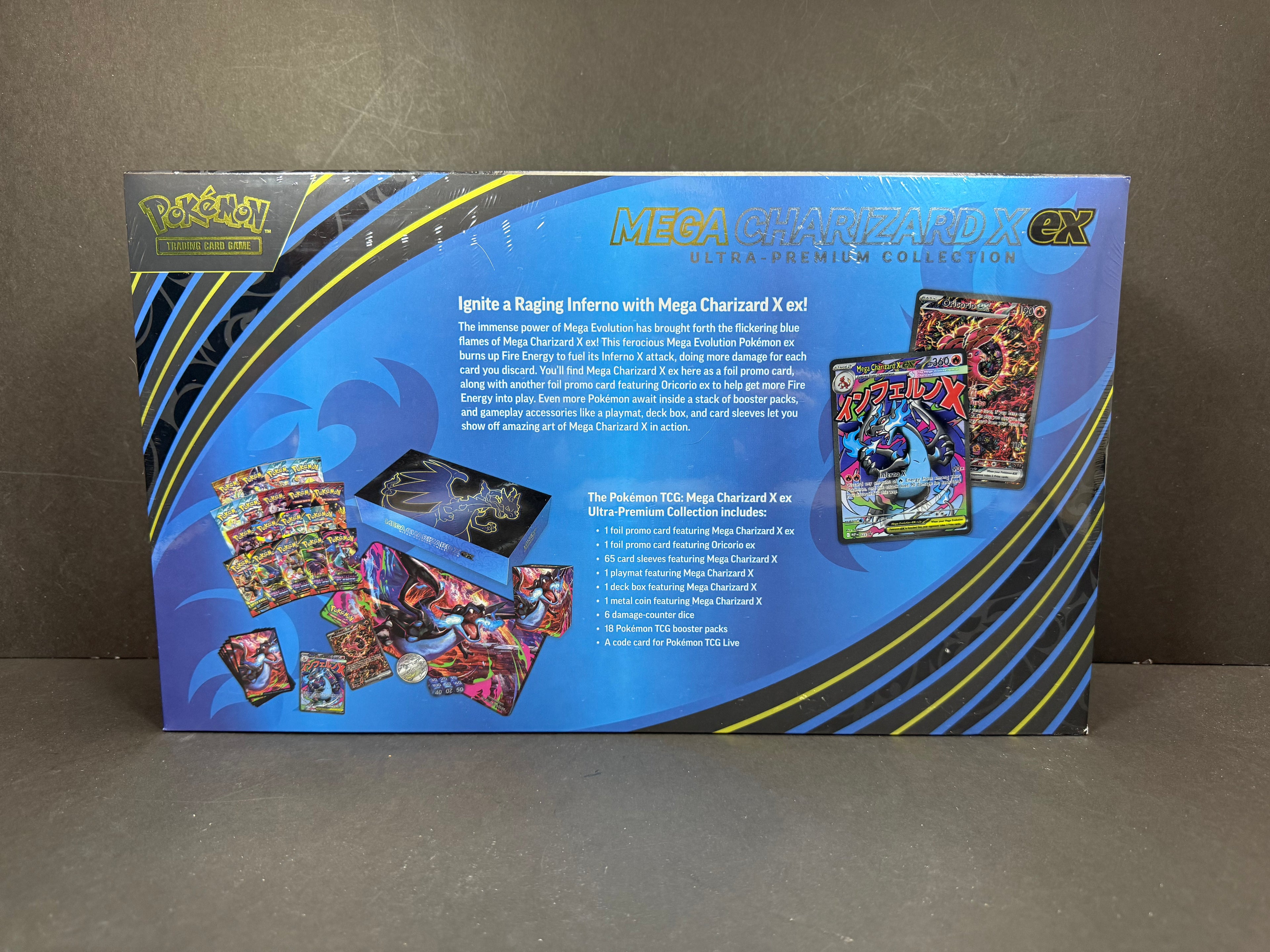 Pokemon Mega Charizard X Ex Ultra Premium Collection