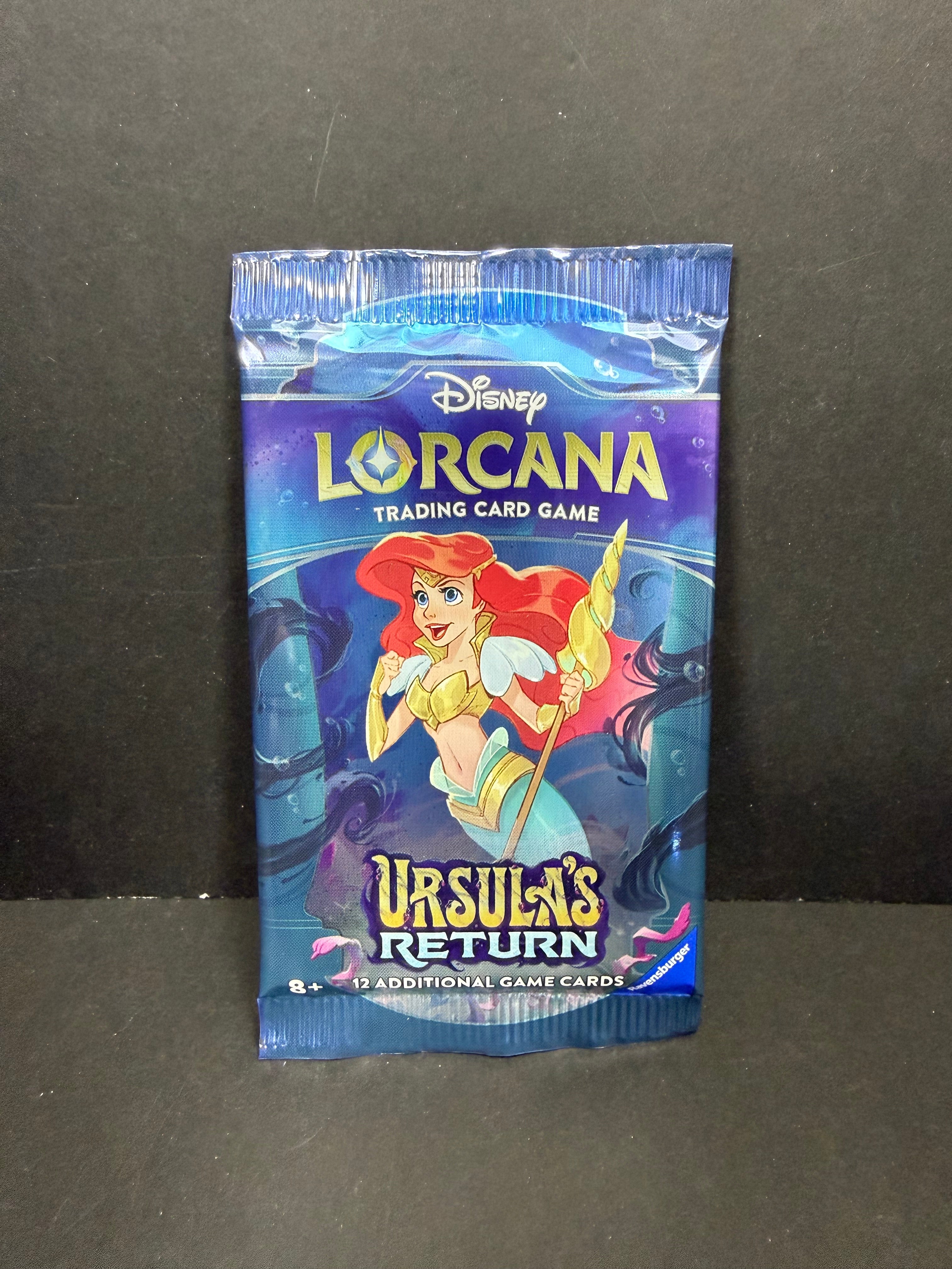 Disney Lorcana Ursula’s Return Booster Pack (choose number of packs)