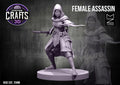 Assassin Female 25mm Base