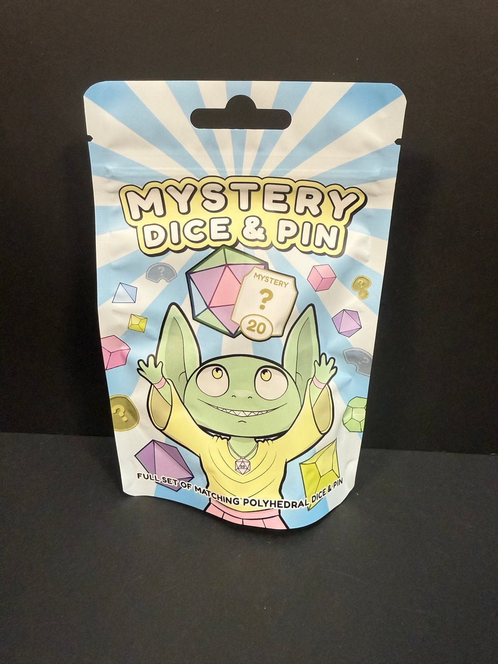 Mystery Goblin Dice & Pin Bag