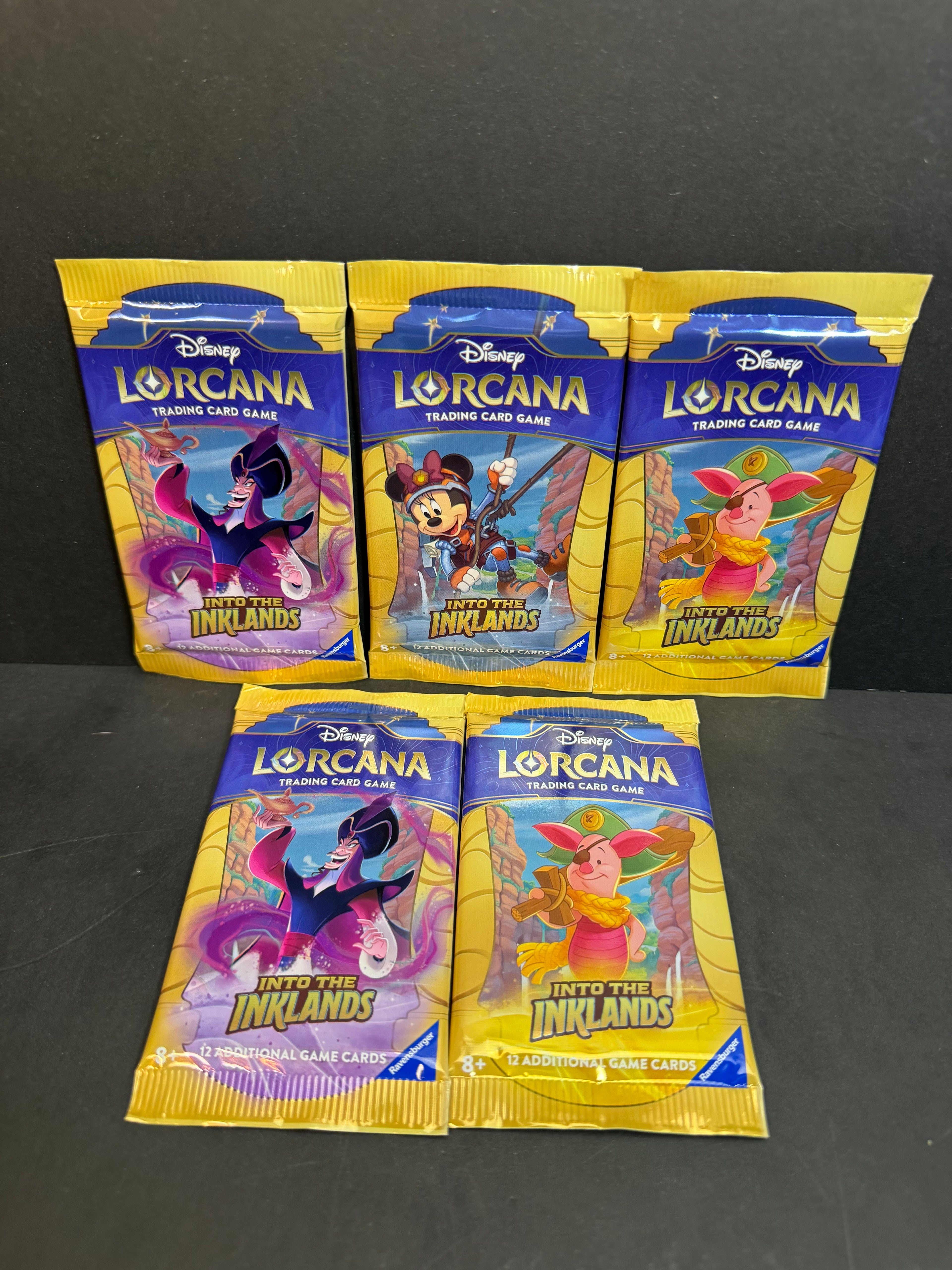 Disney Lorcana Into the Inklands Booster Pack (choose number of packs)