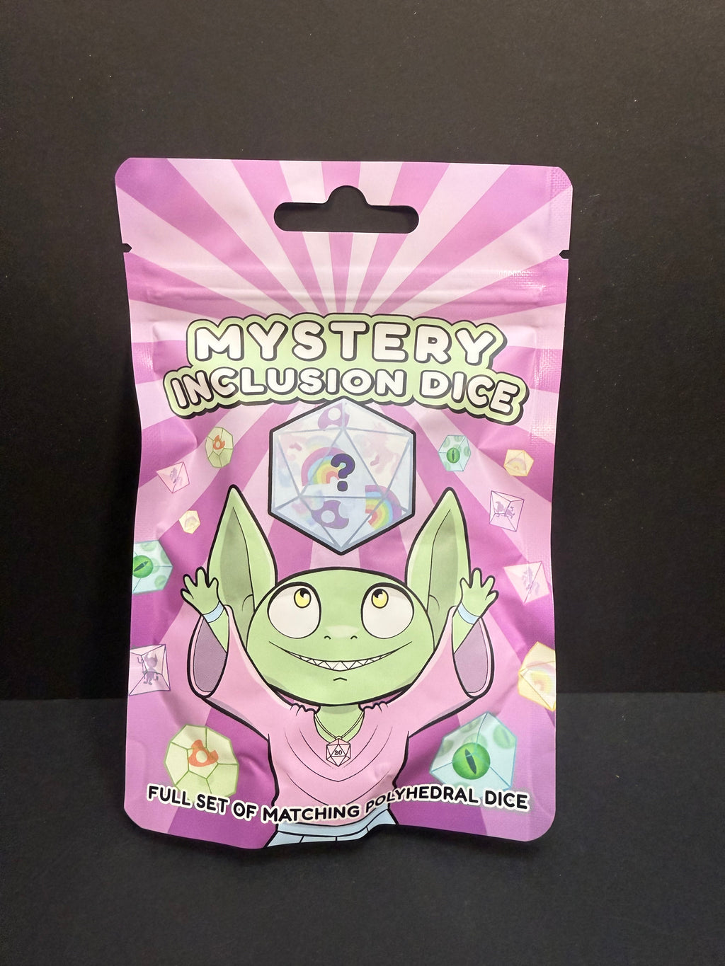 Inclusion/Filled Mystery Goblin Dice Bag