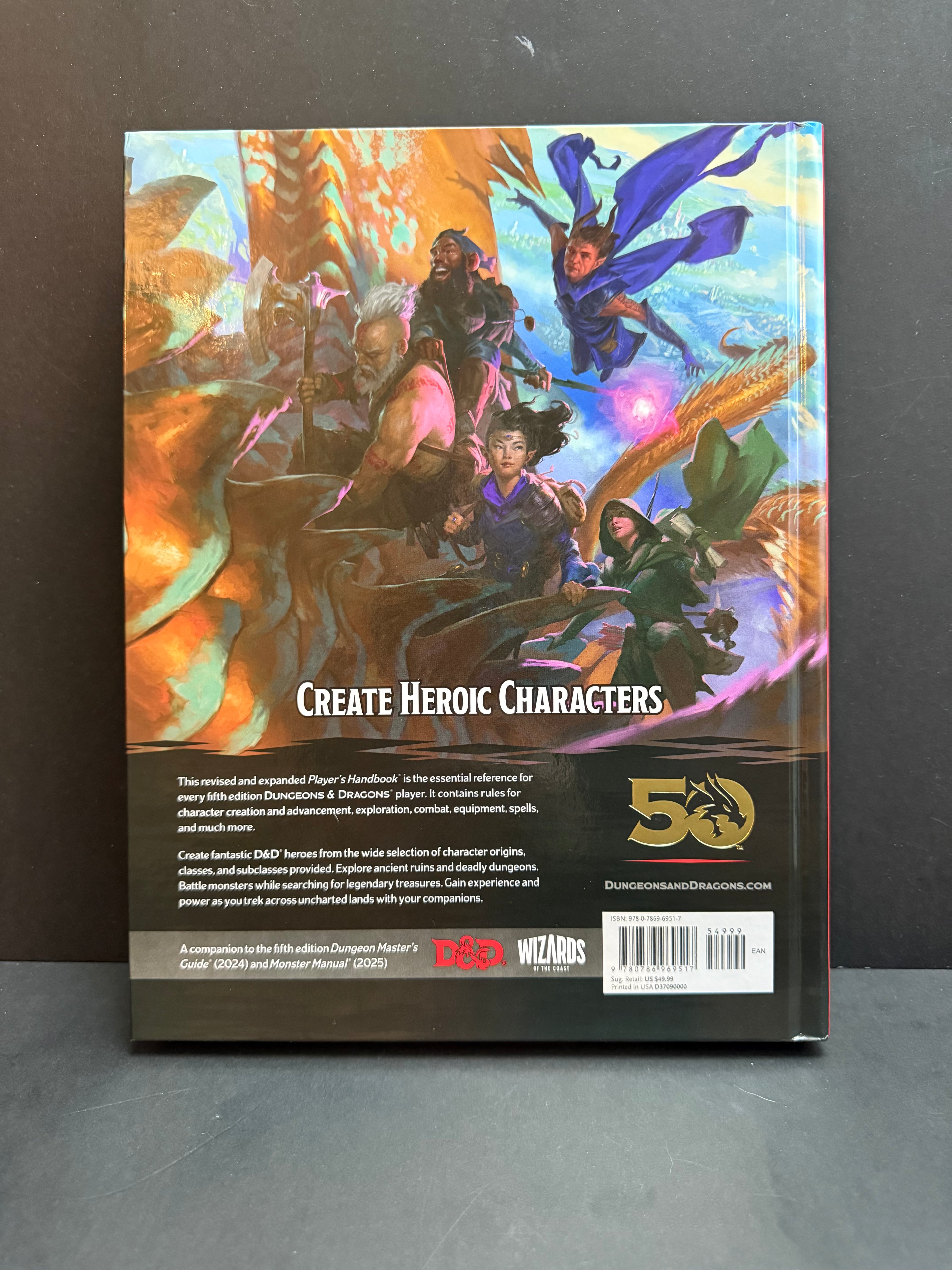 Dungeons and Dragons 5e Player’s Handbook 2024