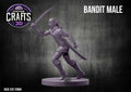 Bandit Male 25mm Base