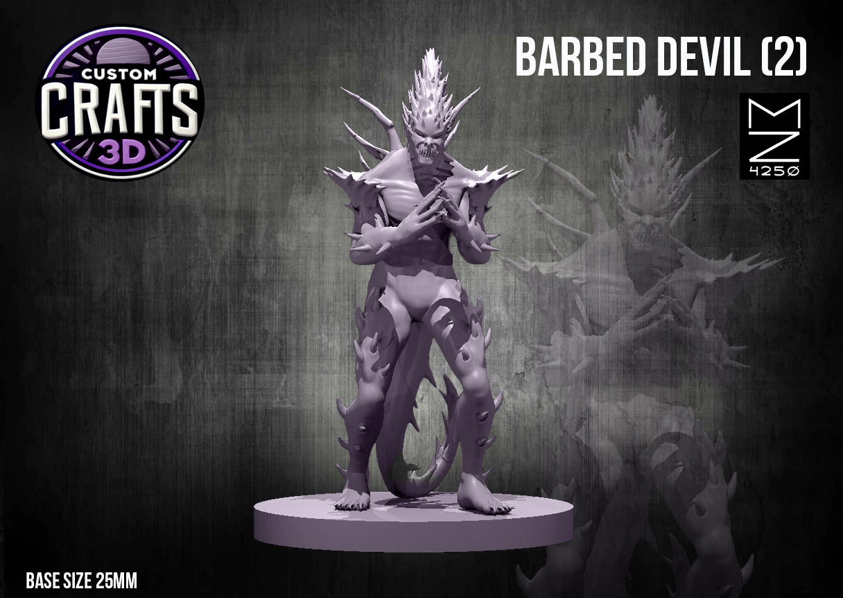 Barbed Devil V2 25mm Base